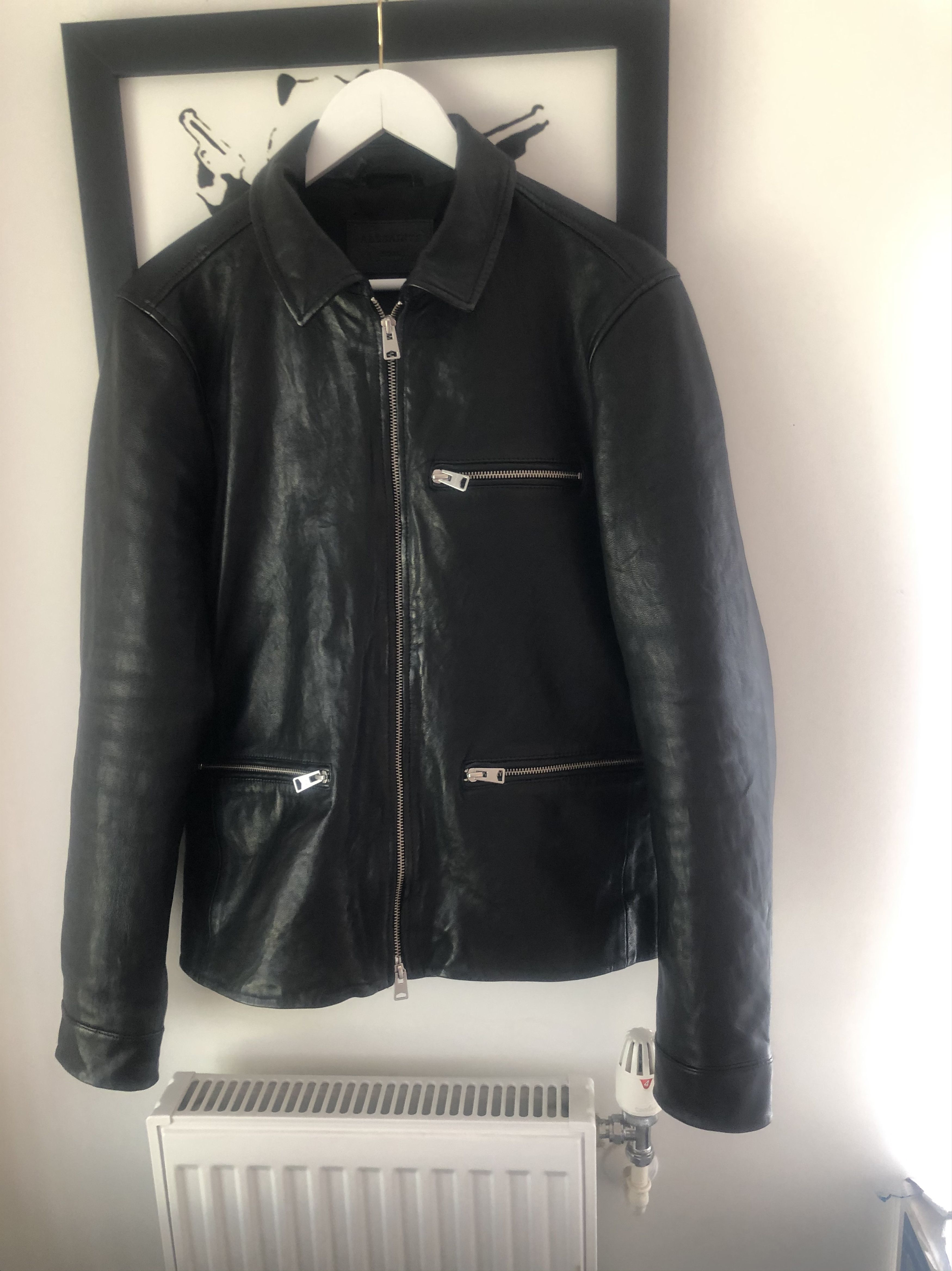 Allsaints Calix Leather Jacket Size US S / EU 44-46 / 1 - 2 Thumbnail
