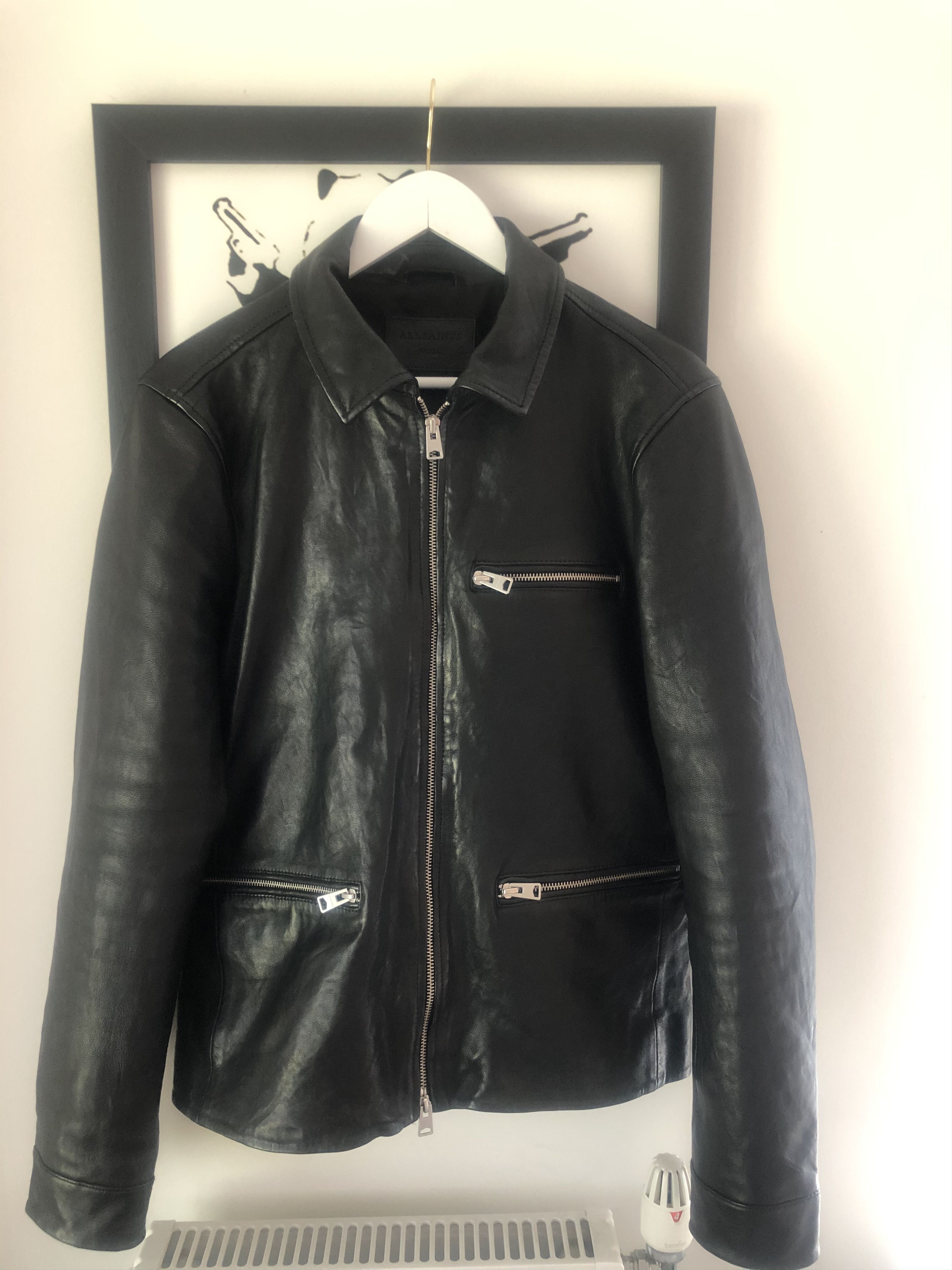 Allsaints Calix Leather Jacket Size US S / EU 44-46 / 1 - 3 Thumbnail