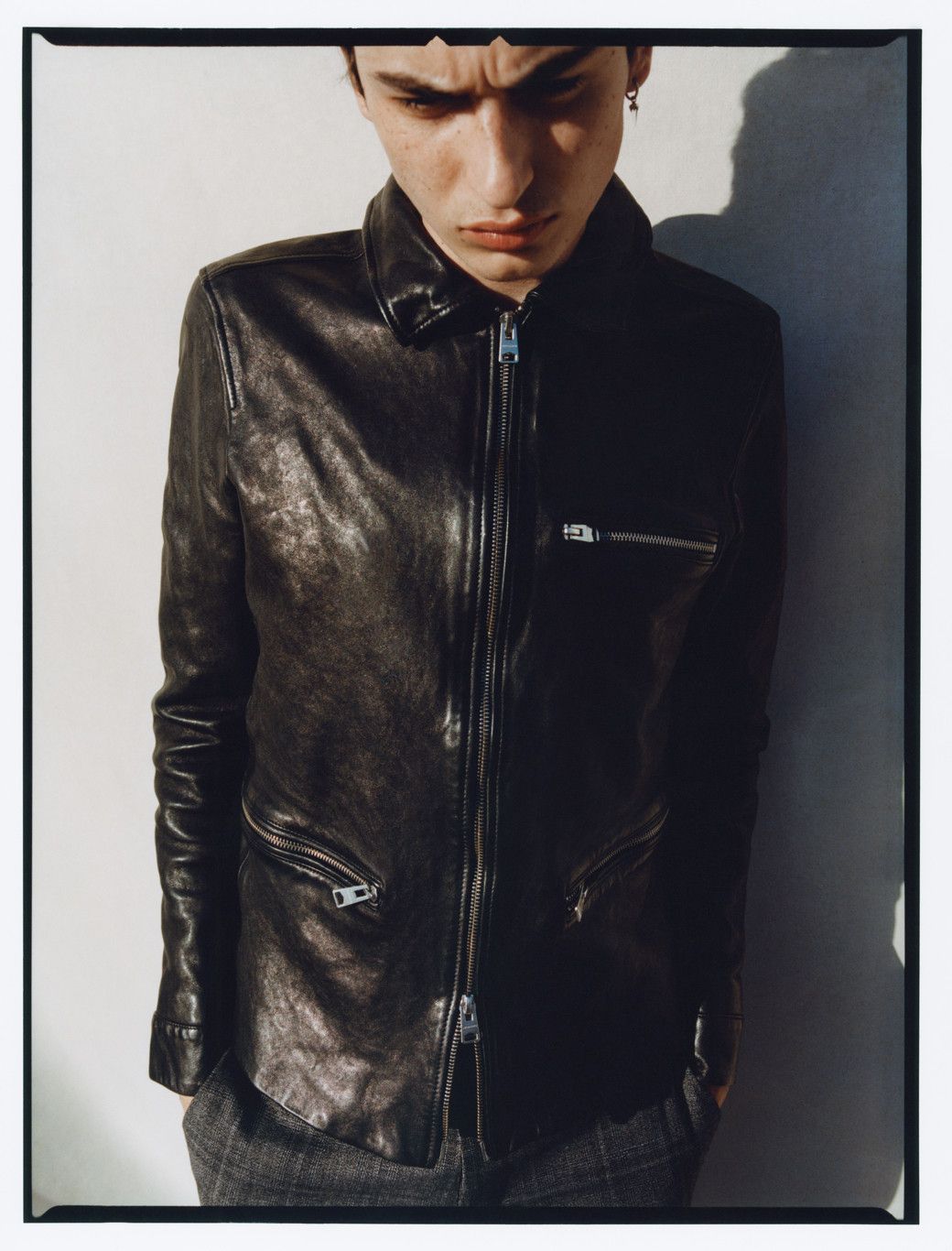 Allsaints Calix Leather Jacket Size US S / EU 44-46 / 1 - 1 Thumbnail