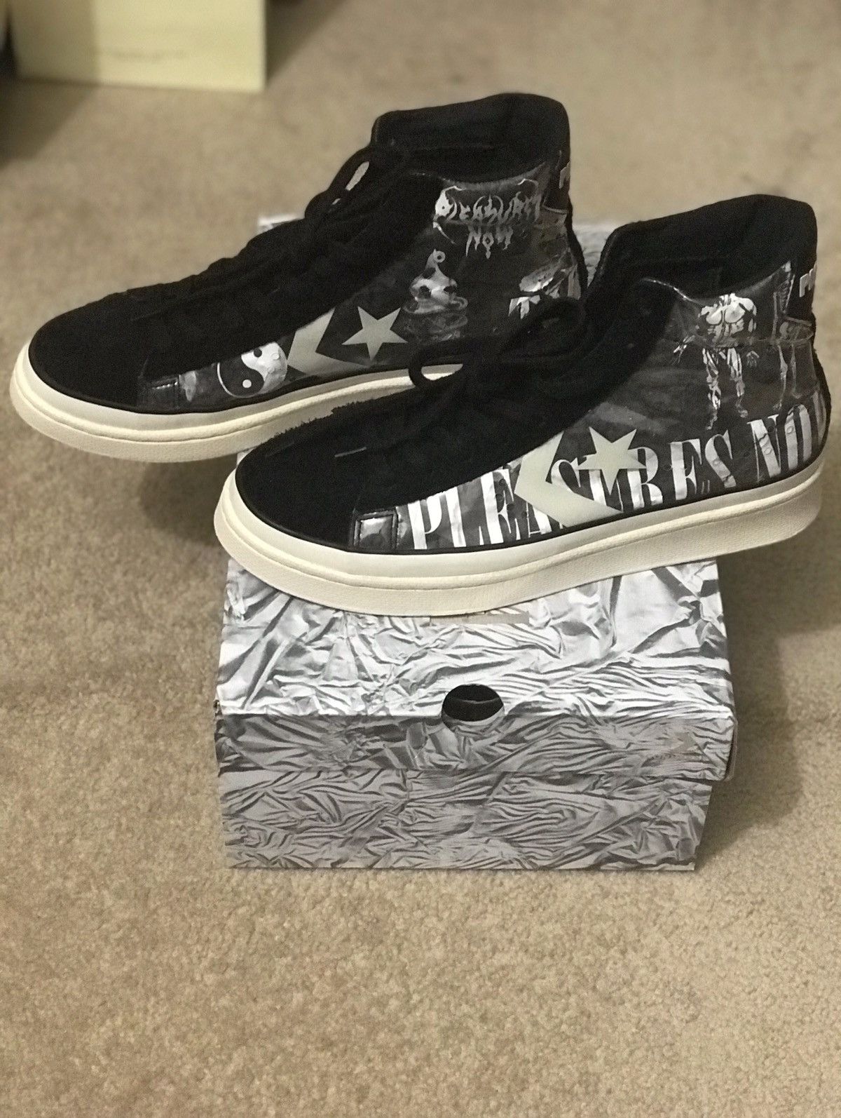 Pleasures CONVERSE PRO LEATHER Size US 9 / EU 42 - 7 Thumbnail