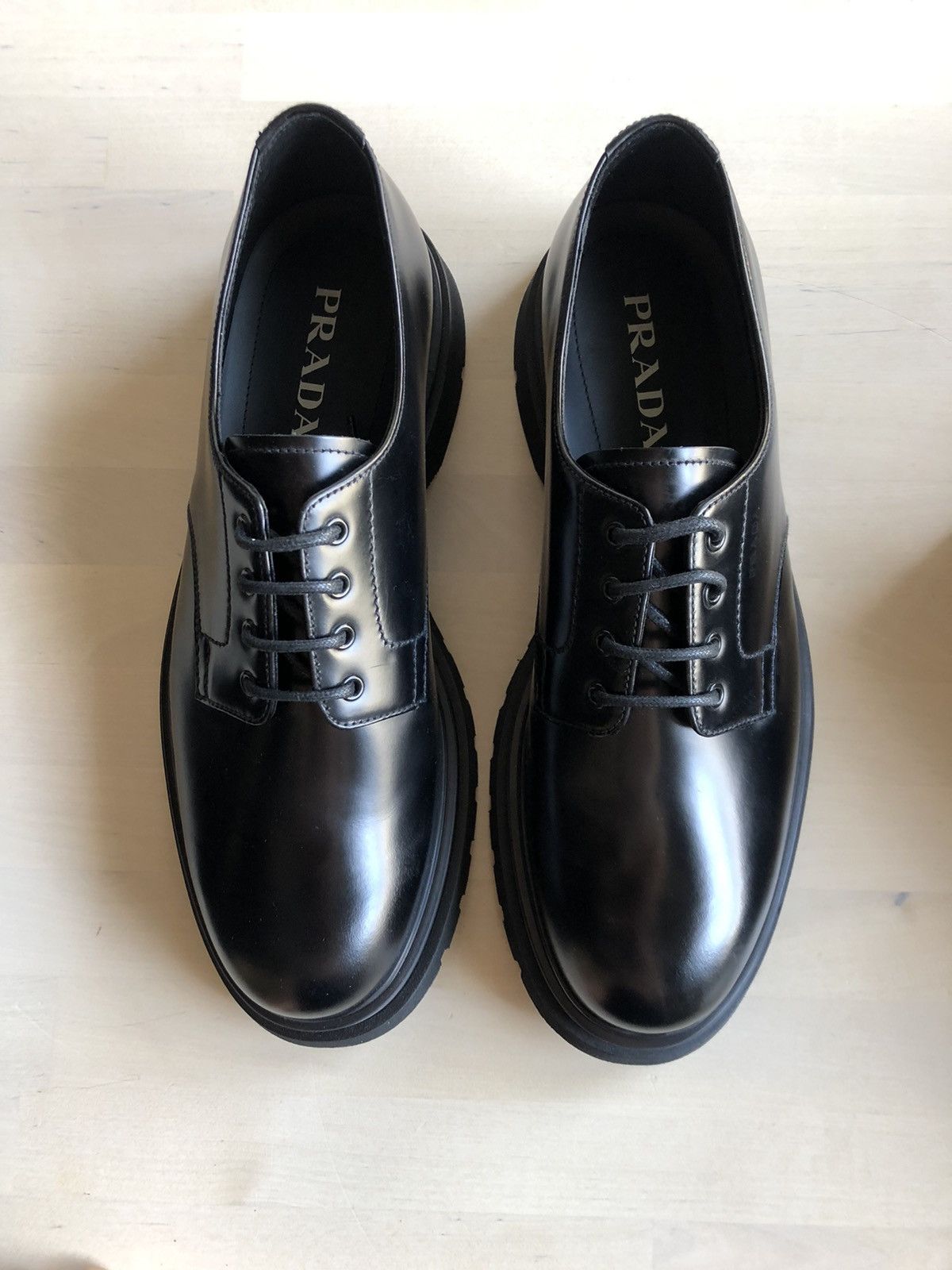 Prada Prada Lace-Up Derby Shoes | Grailed