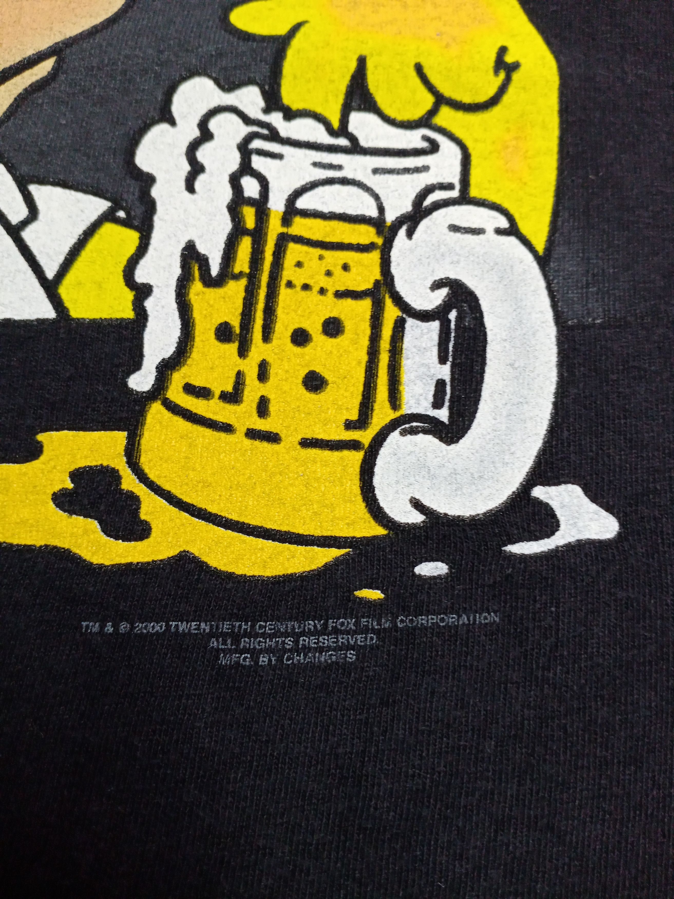 Vintage 2000s The Simpsons By Century Fox Film T-shirt
