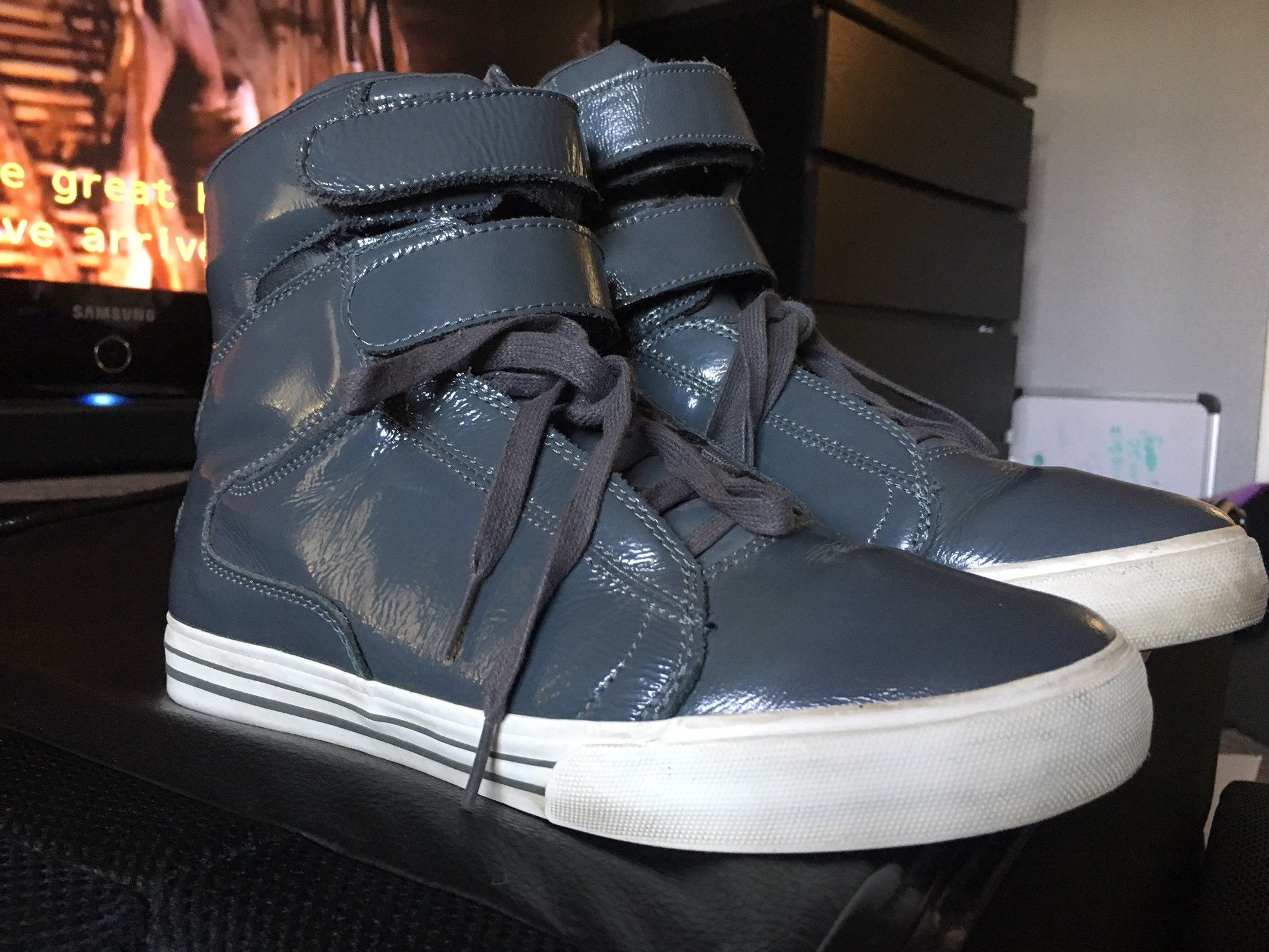 Supra society grey outlet patent