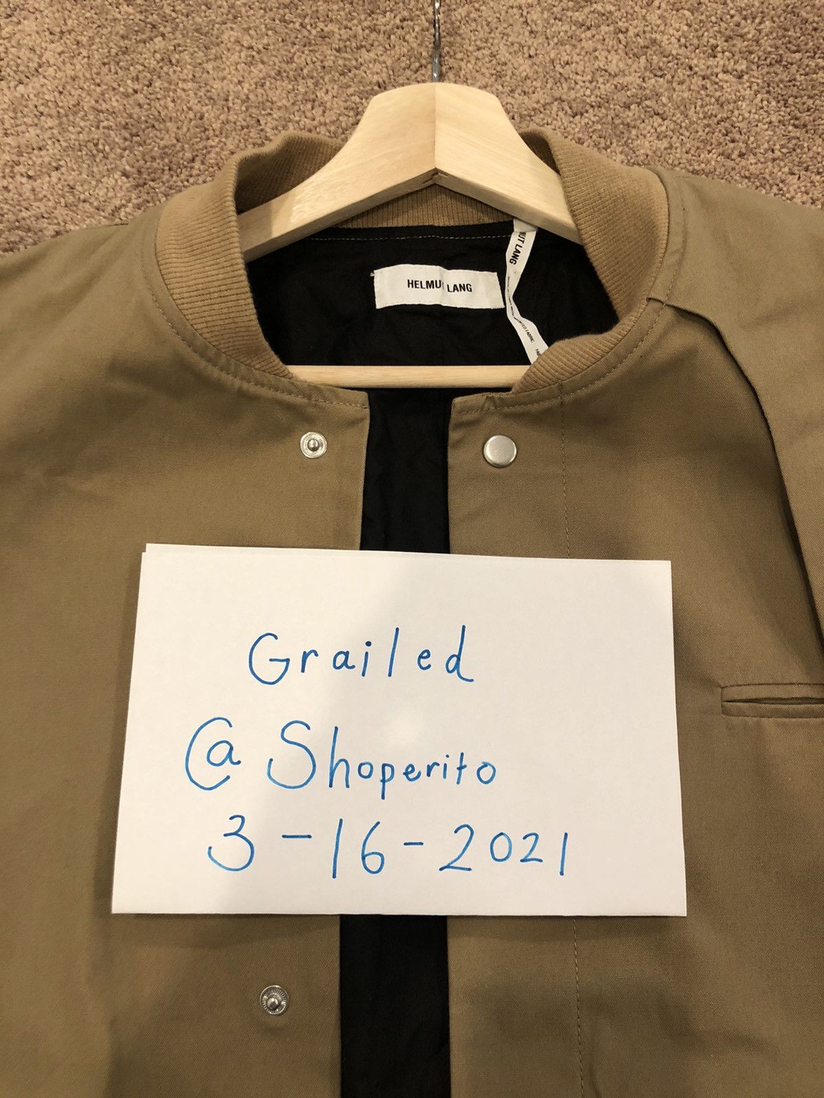 Helmut Lang Helmut Lang Harness Mac Coat Jacket | Grailed 