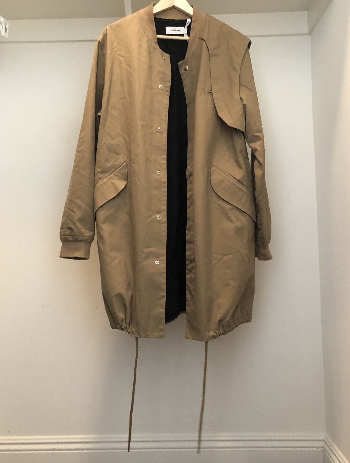 ジャケット・アウター HELMUT LANG MAC COAT 50 HELMUT LANG MAC COAT 50