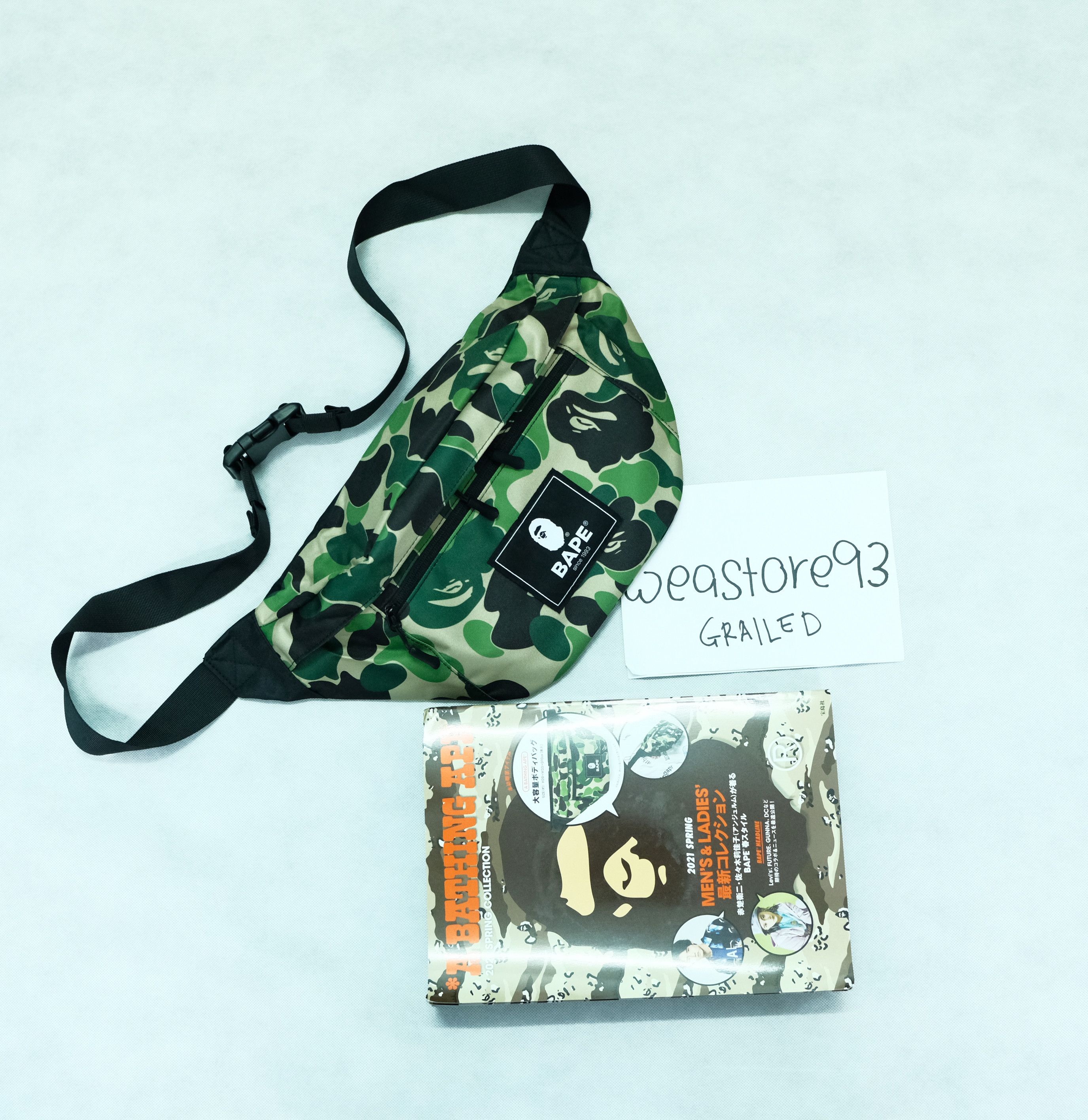 Bape 2021 Bape Exclusive Camo Waist Bag Grailed