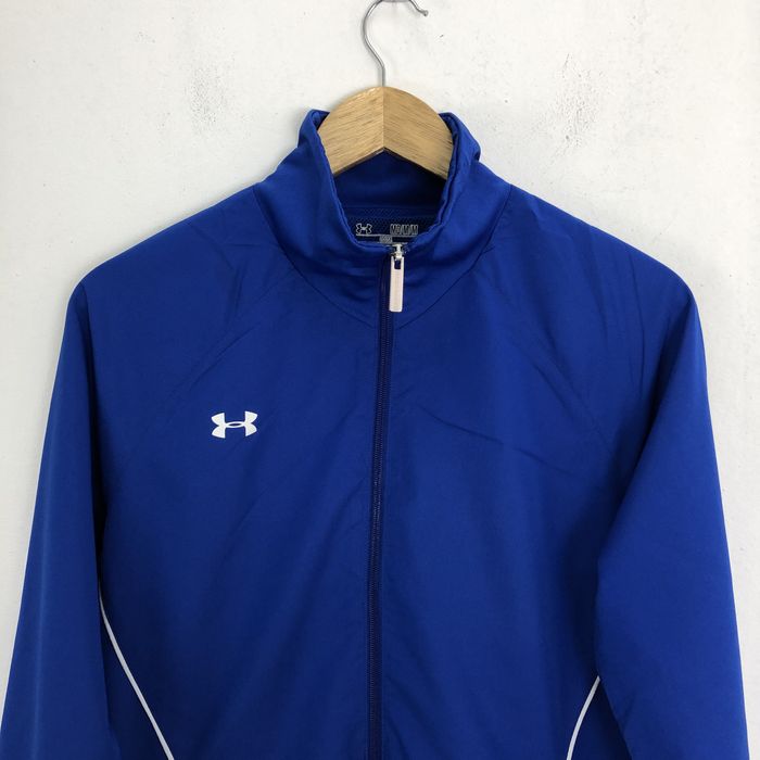 Streetwear Under Armour Blue Jacket 0257 Grailed