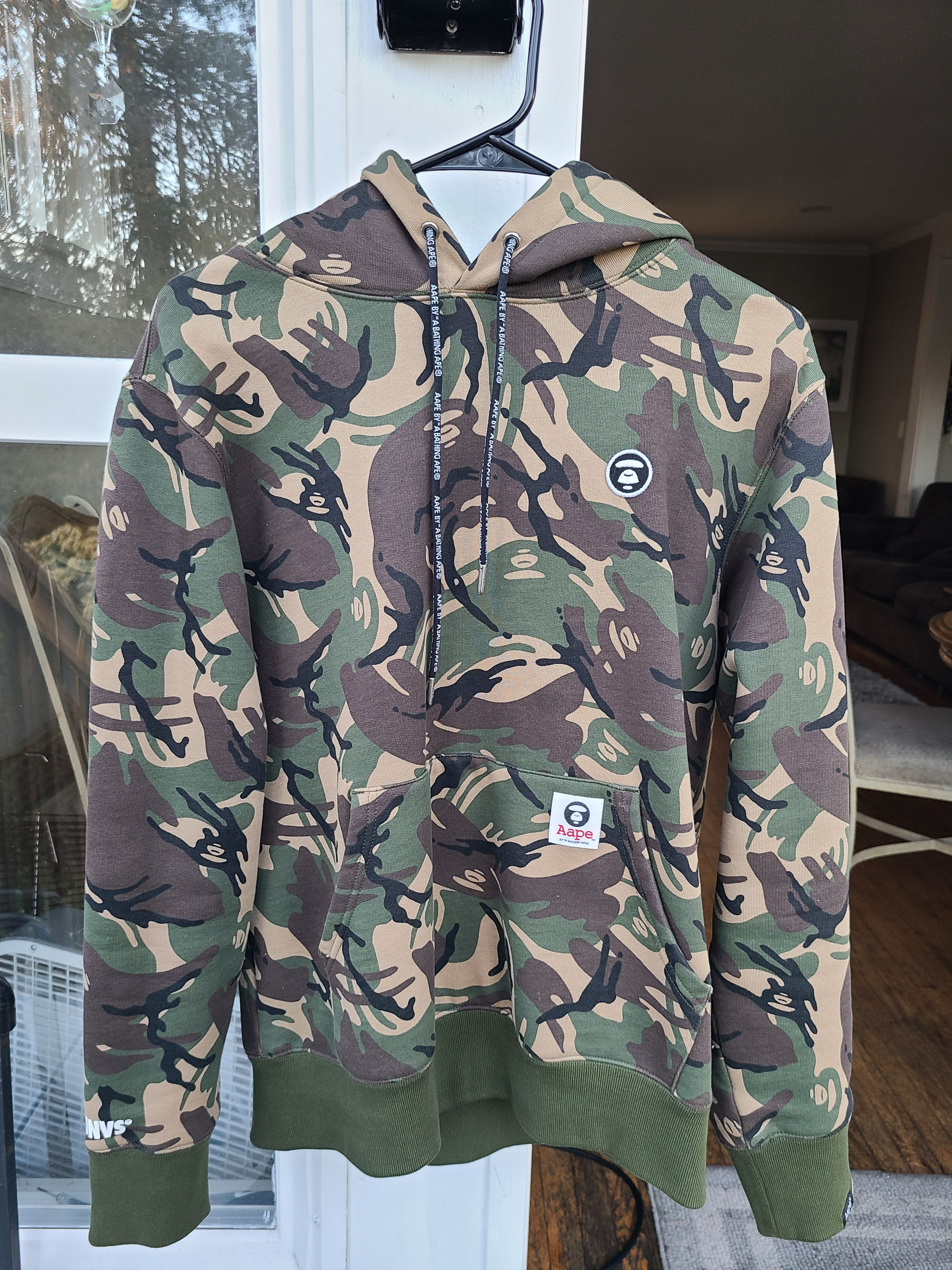 AAPE LOGO CAMO HOODIE