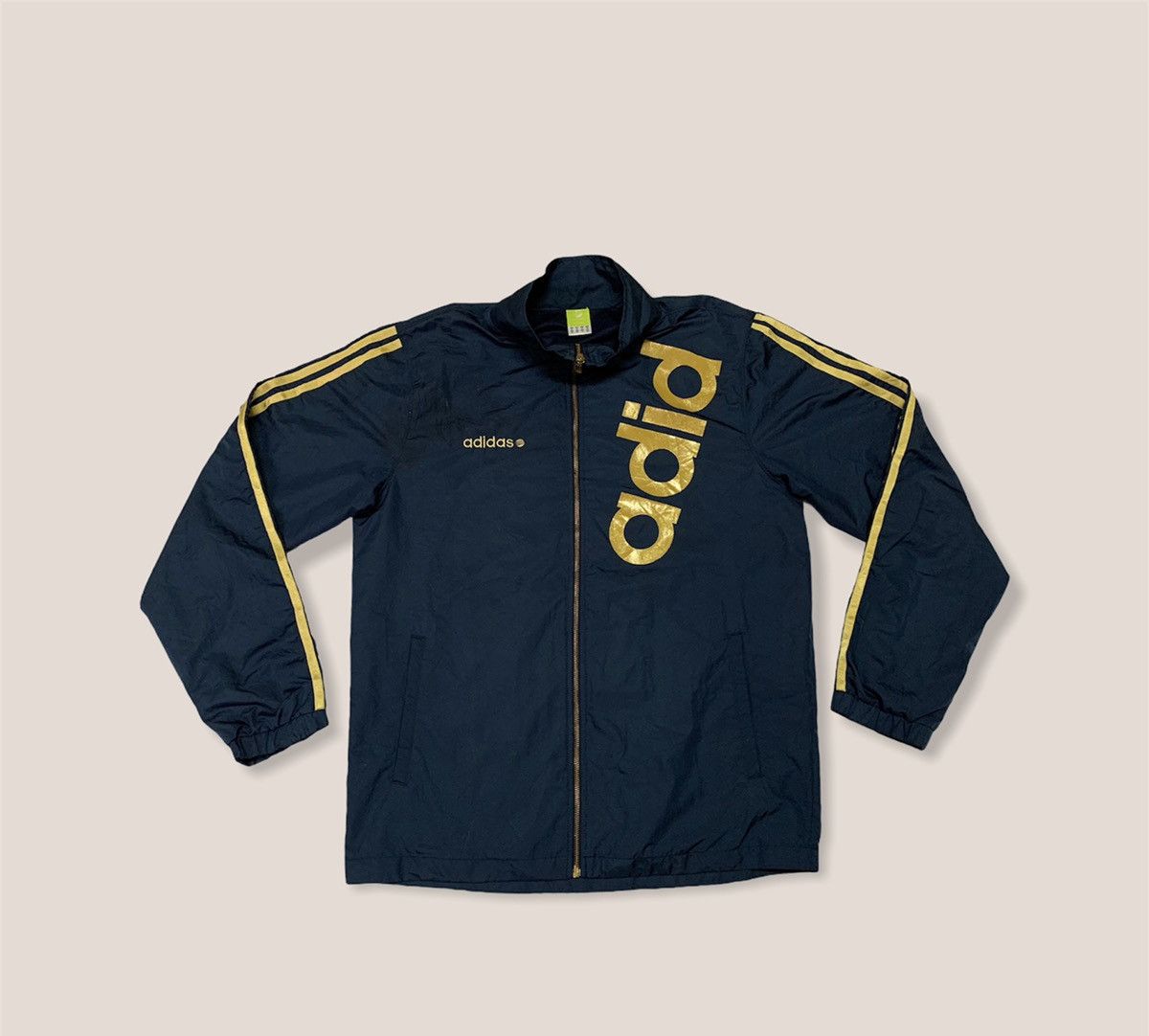 Adidas Neo Label Big Logo Zip Up Sport Running