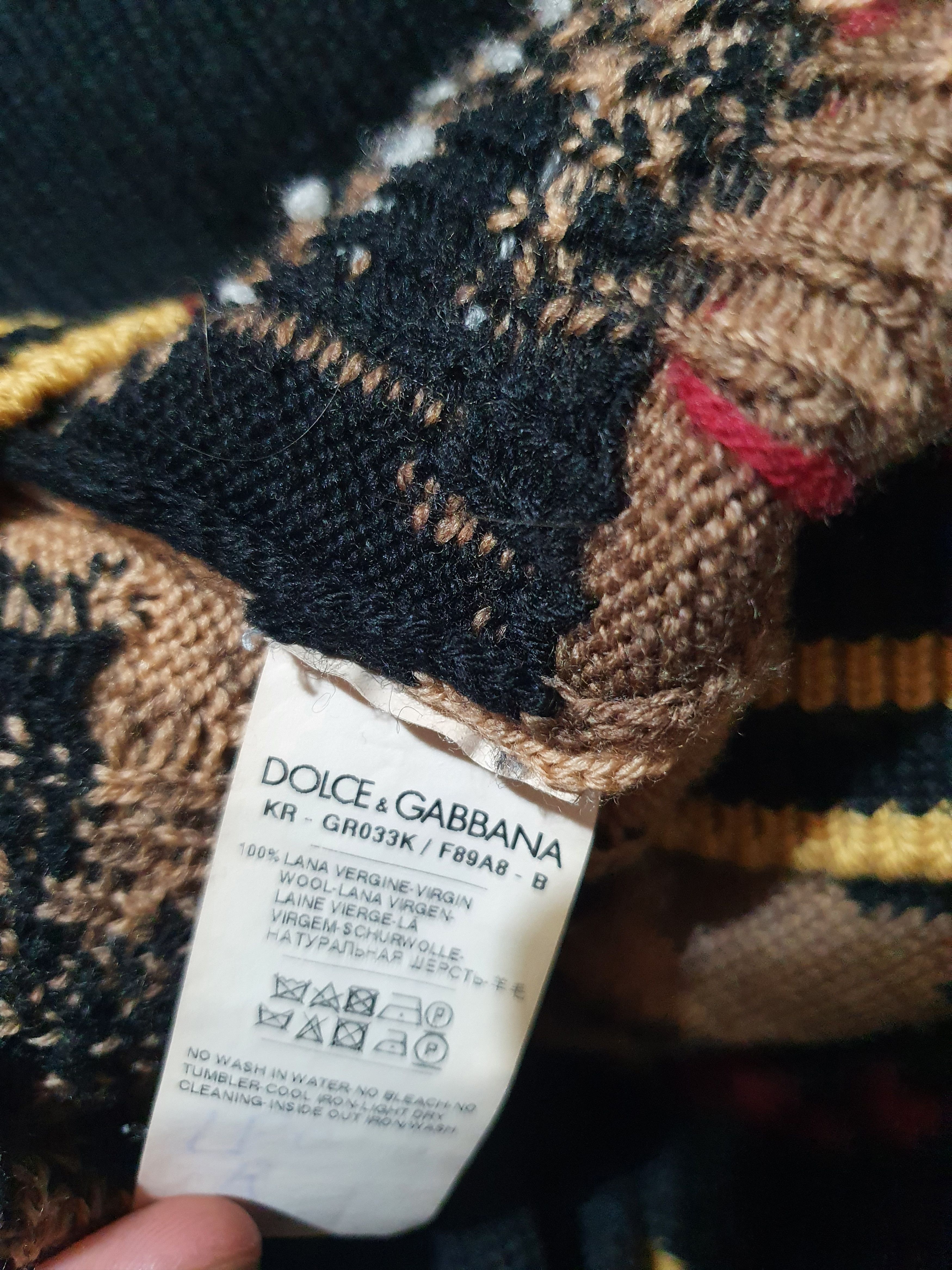 Dolce & Gabbana Dolce & Gabbana King Knitwear Size US S / EU 44-46 / 1 - 4 Thumbnail