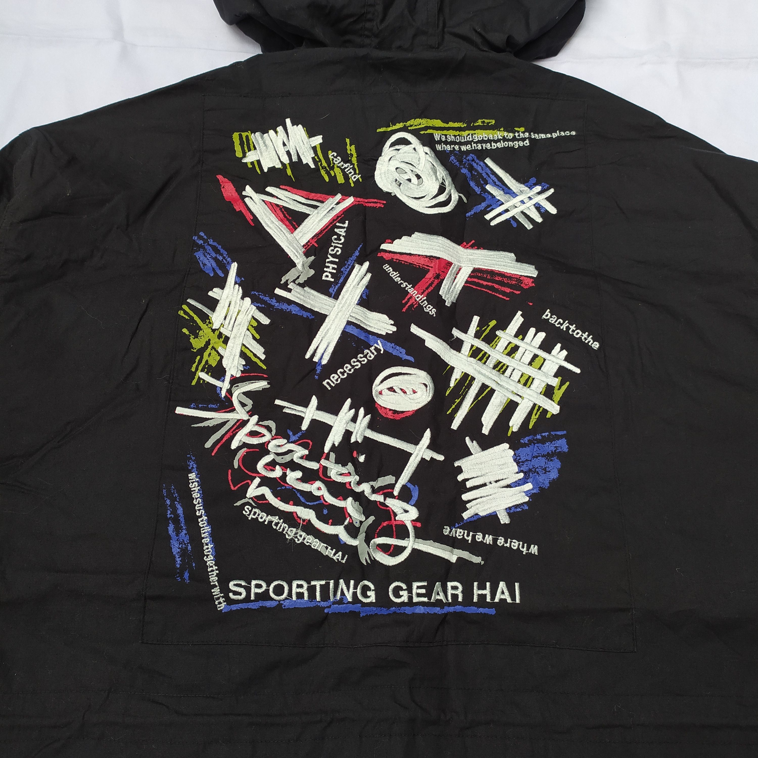 Hai Sporting Gear Hai sporting gear issey miyake embroidery reversible jacket Size US M / EU 48-50 / 2 - 5 Thumbnail