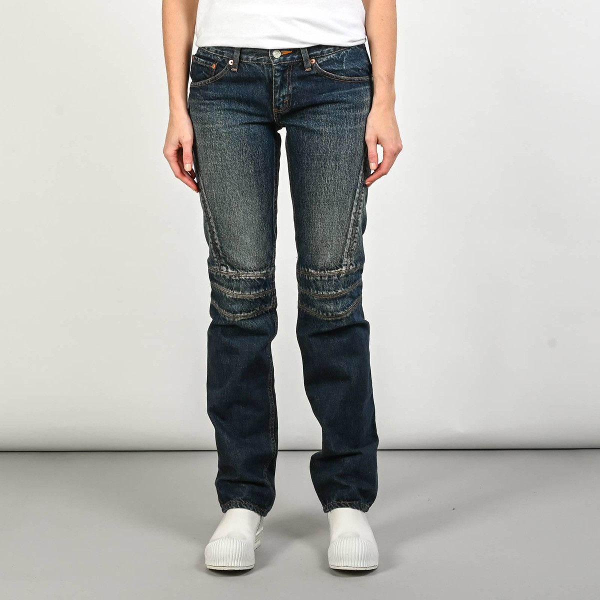 Rare! Comme des garçons x Junya Watanabe Biker 2005 Jeans