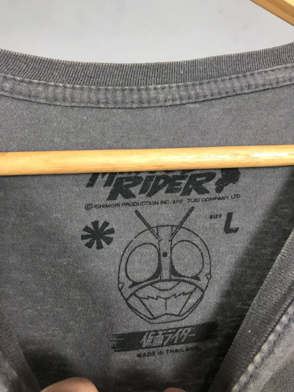 Anime Masked Rider Japanese anima comics tee Size US L / EU 52-54 / 3 - 4 Thumbnail