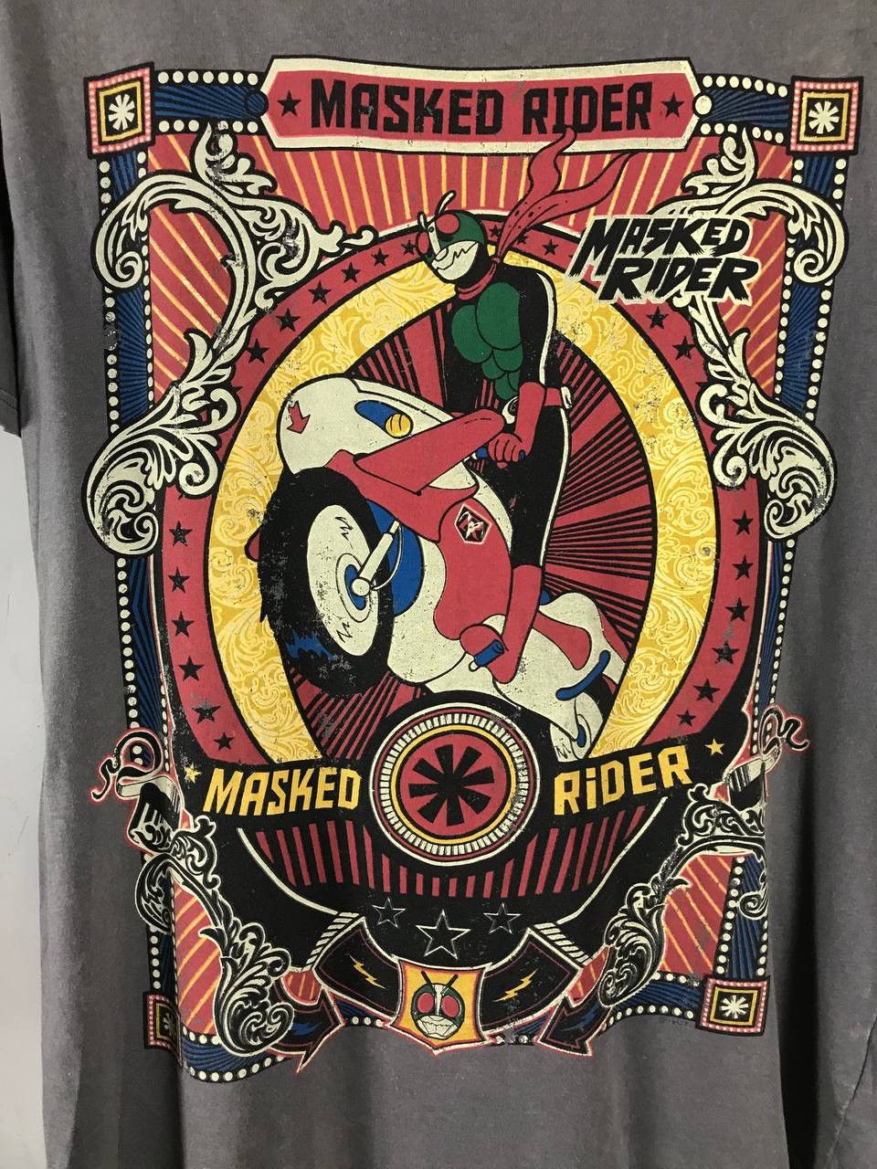 Anime Masked Rider Japanese anima comics tee Size US L / EU 52-54 / 3 - 3 Thumbnail