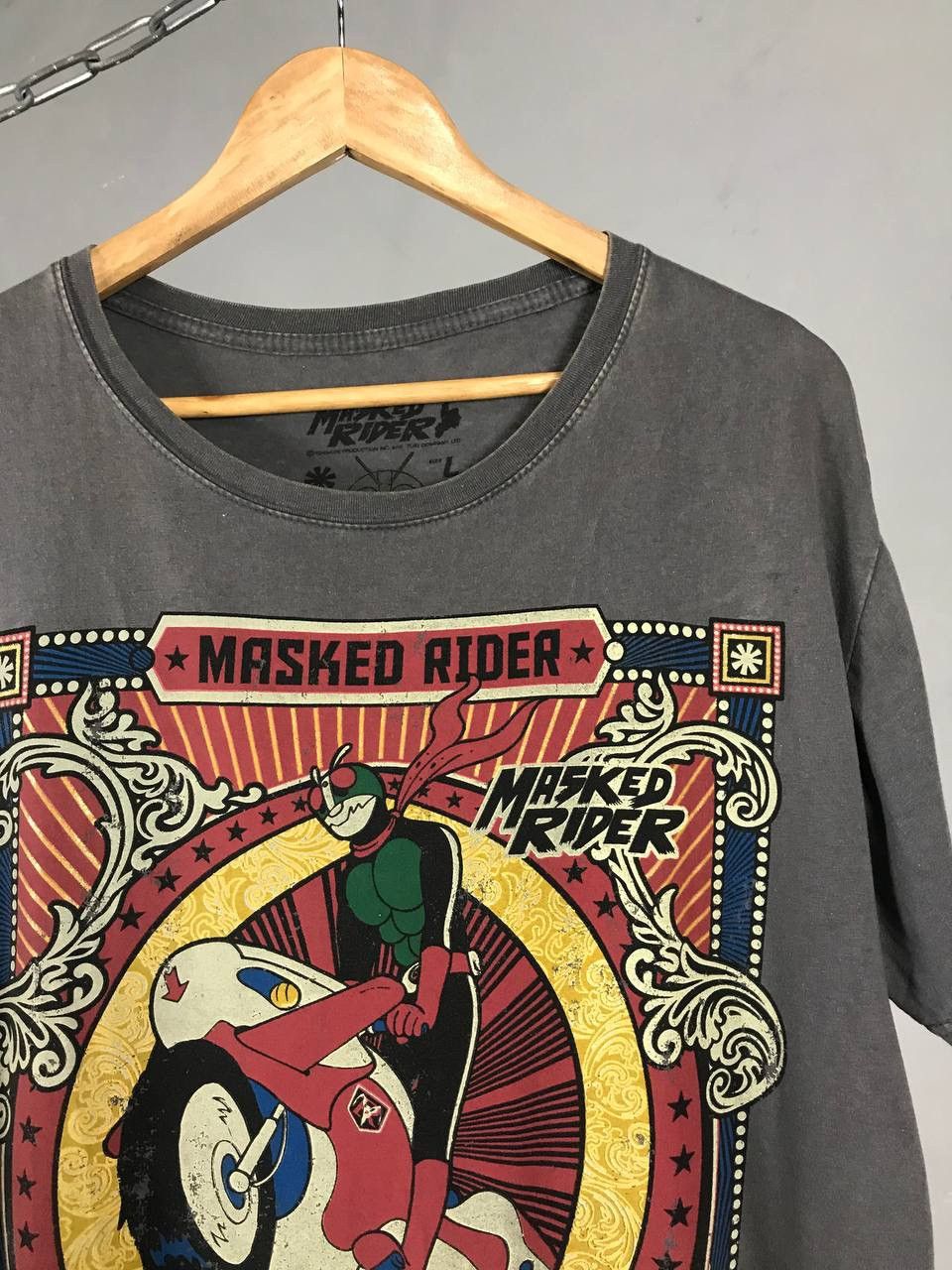 Anime Masked Rider Japanese anima comics tee Size US L / EU 52-54 / 3 - 2 Thumbnail