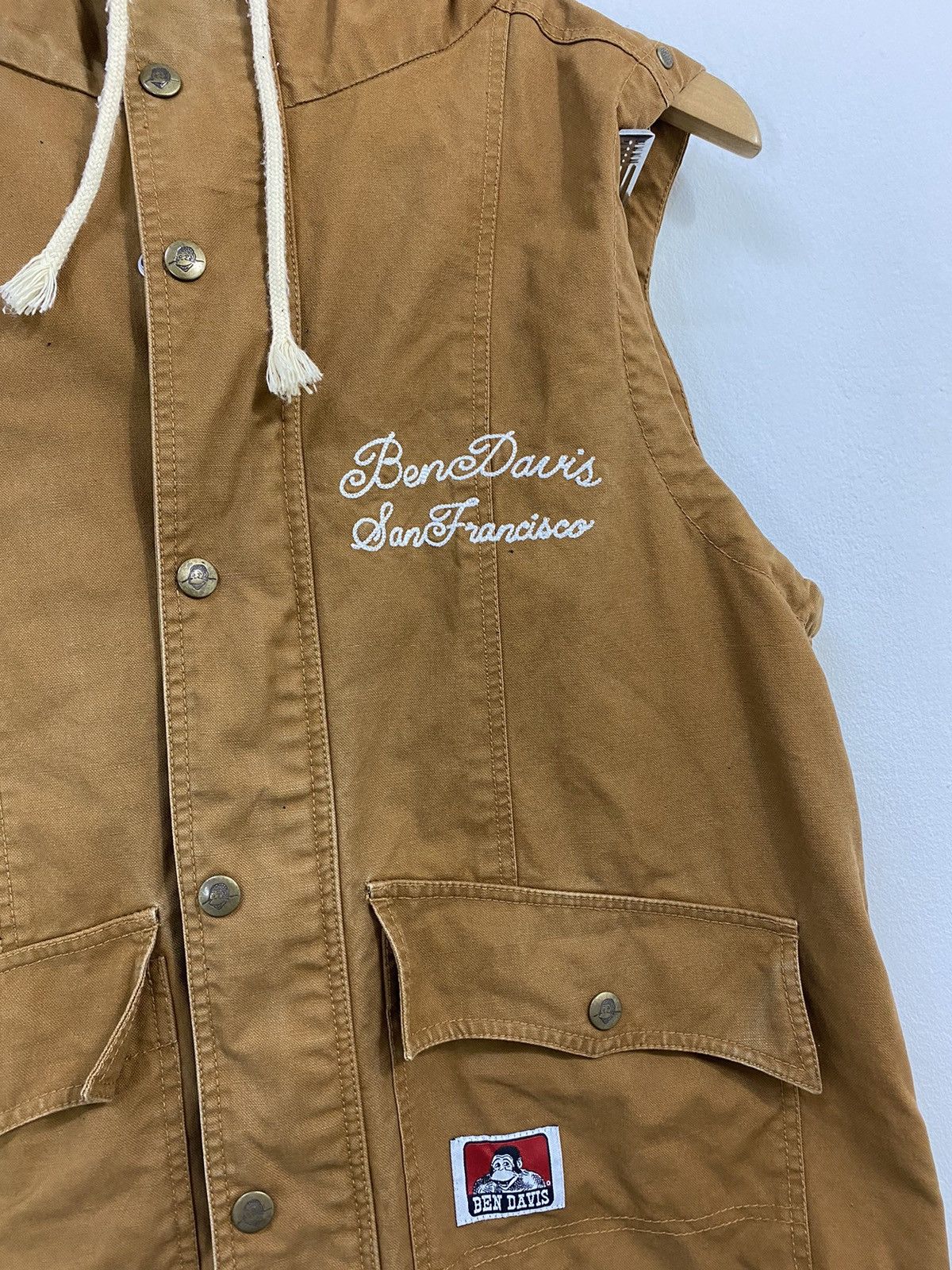 Ben Davis Ben Davis Workwear Less sleeve Hoodie Jacket SAN francisco Size US L / EU 52-54 / 3 - 5 Thumbnail