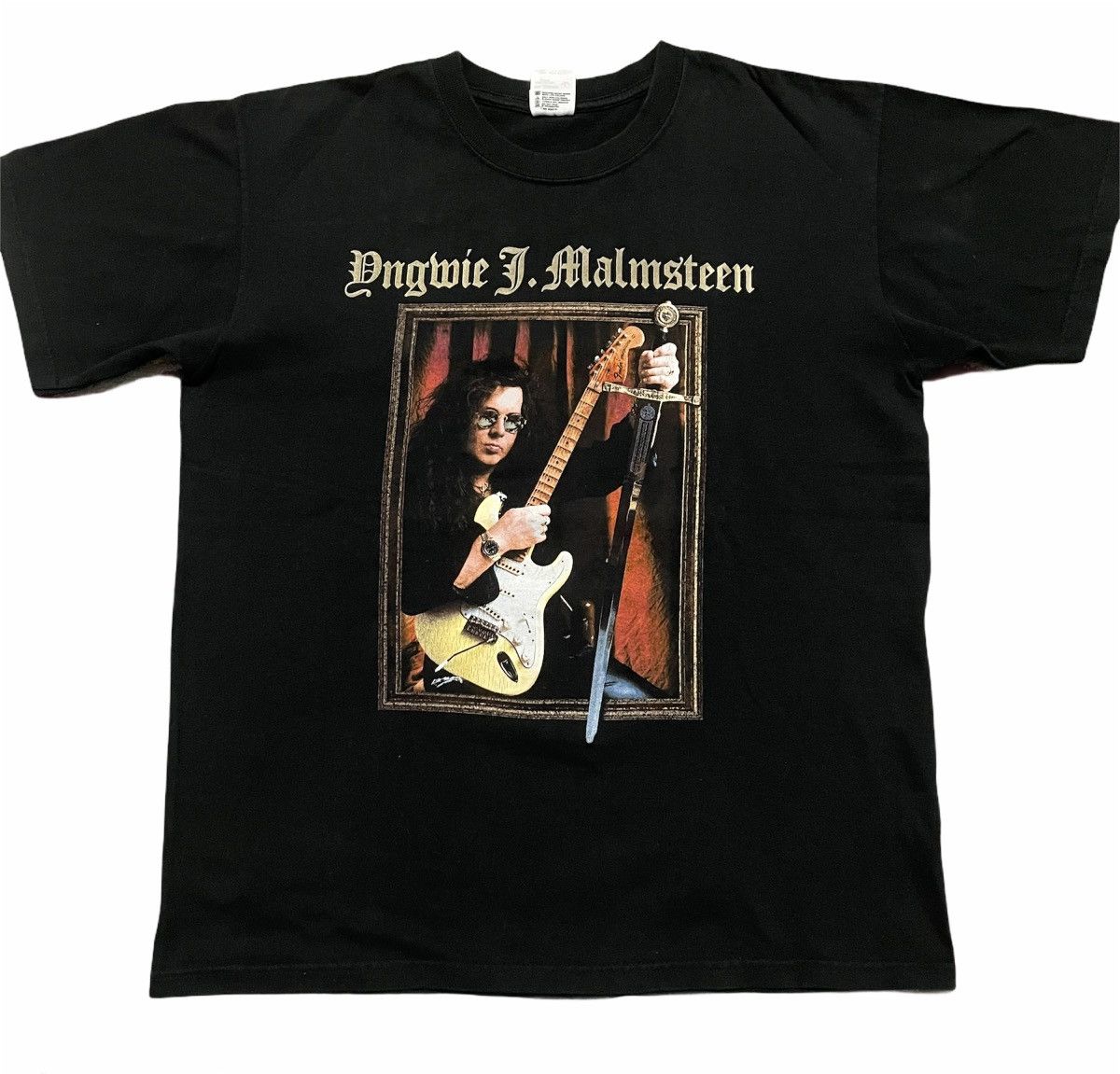 01年 YNGWIE MALMSTEEN ジャパンツアーTシャツ 未使用
