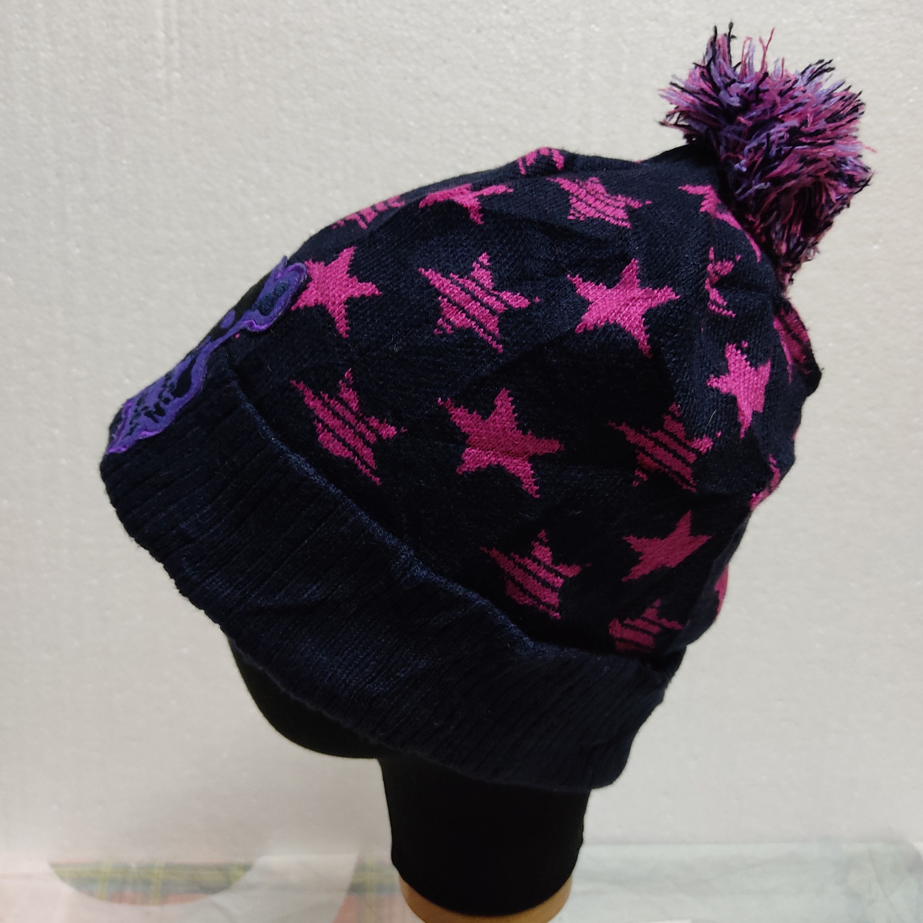 Japanese Brand Beanie Hats Saucy Rock Skulls Patched Size ONE SIZE - 2 Thumbnail