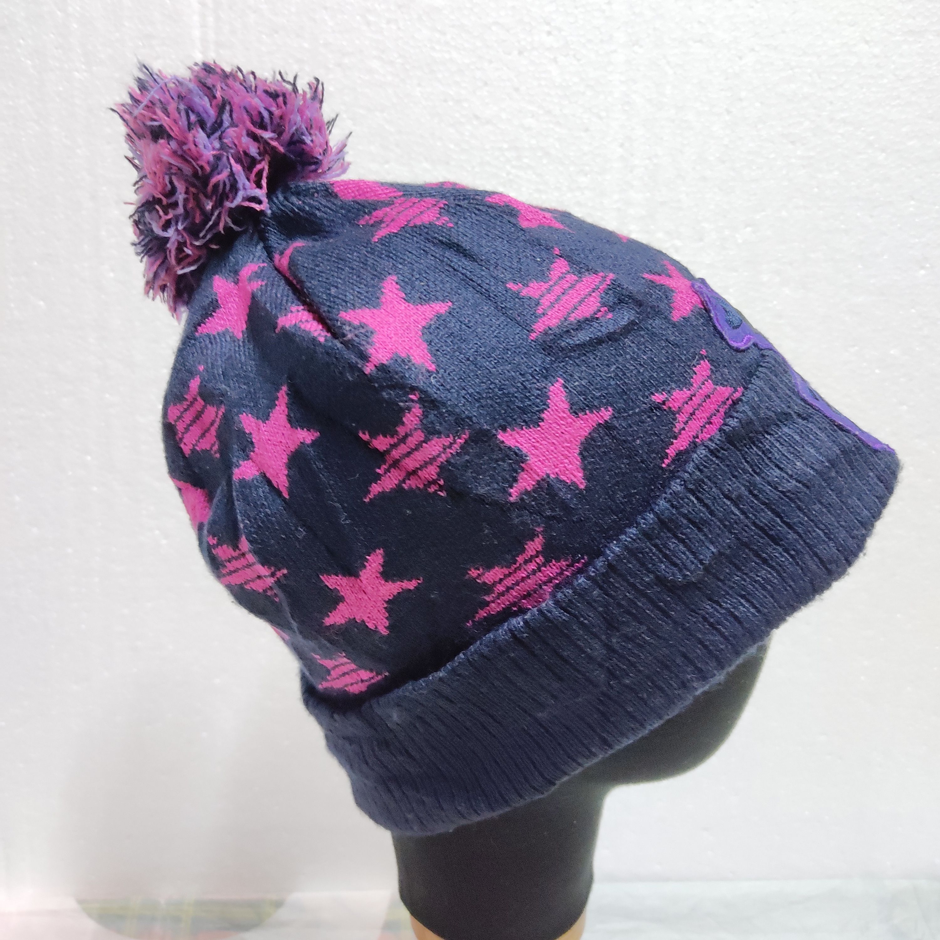Japanese Brand Beanie Hats Saucy Rock Skulls Patched Size ONE SIZE - 3 Thumbnail
