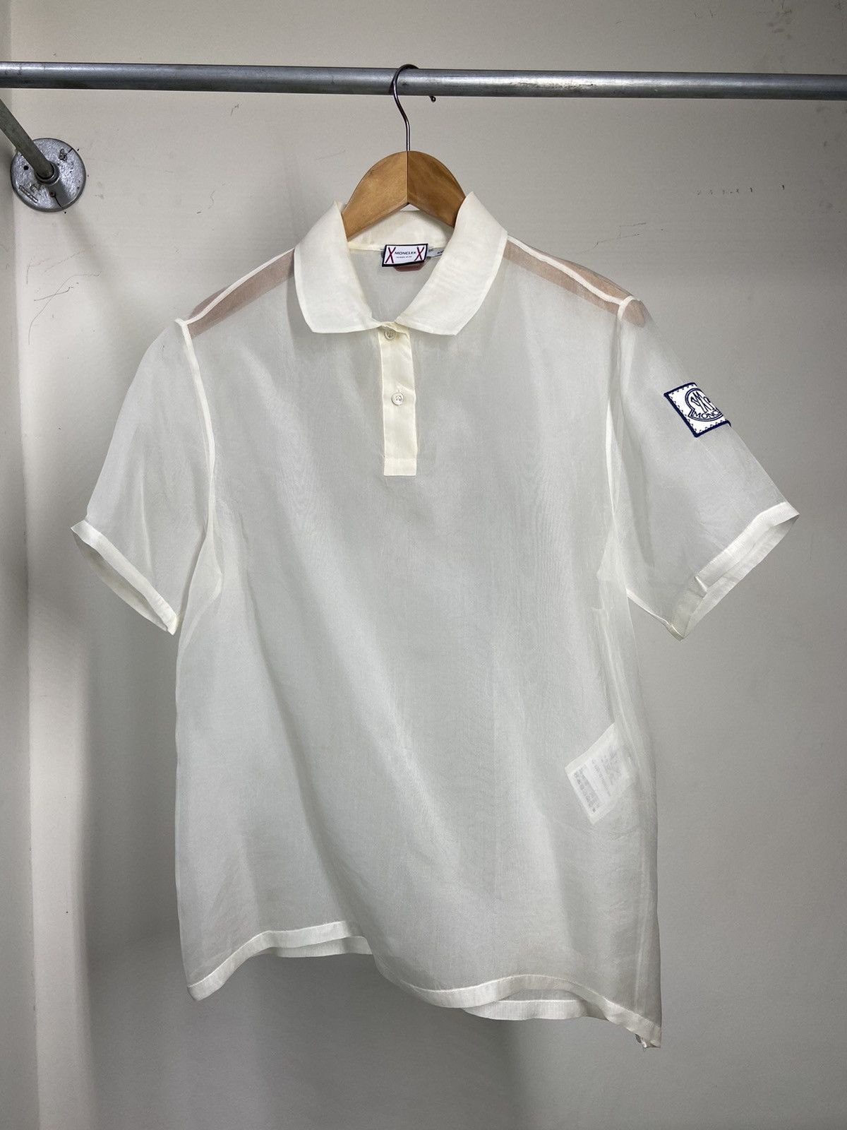 Moncler Transparent Polo Shirt
