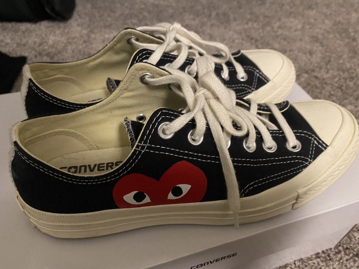 Converse cdg grailed best sale