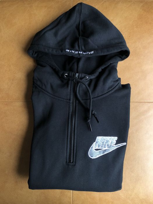 Supreme Supreme Nike Half Zip Hooded Sweatshirt | Grailed