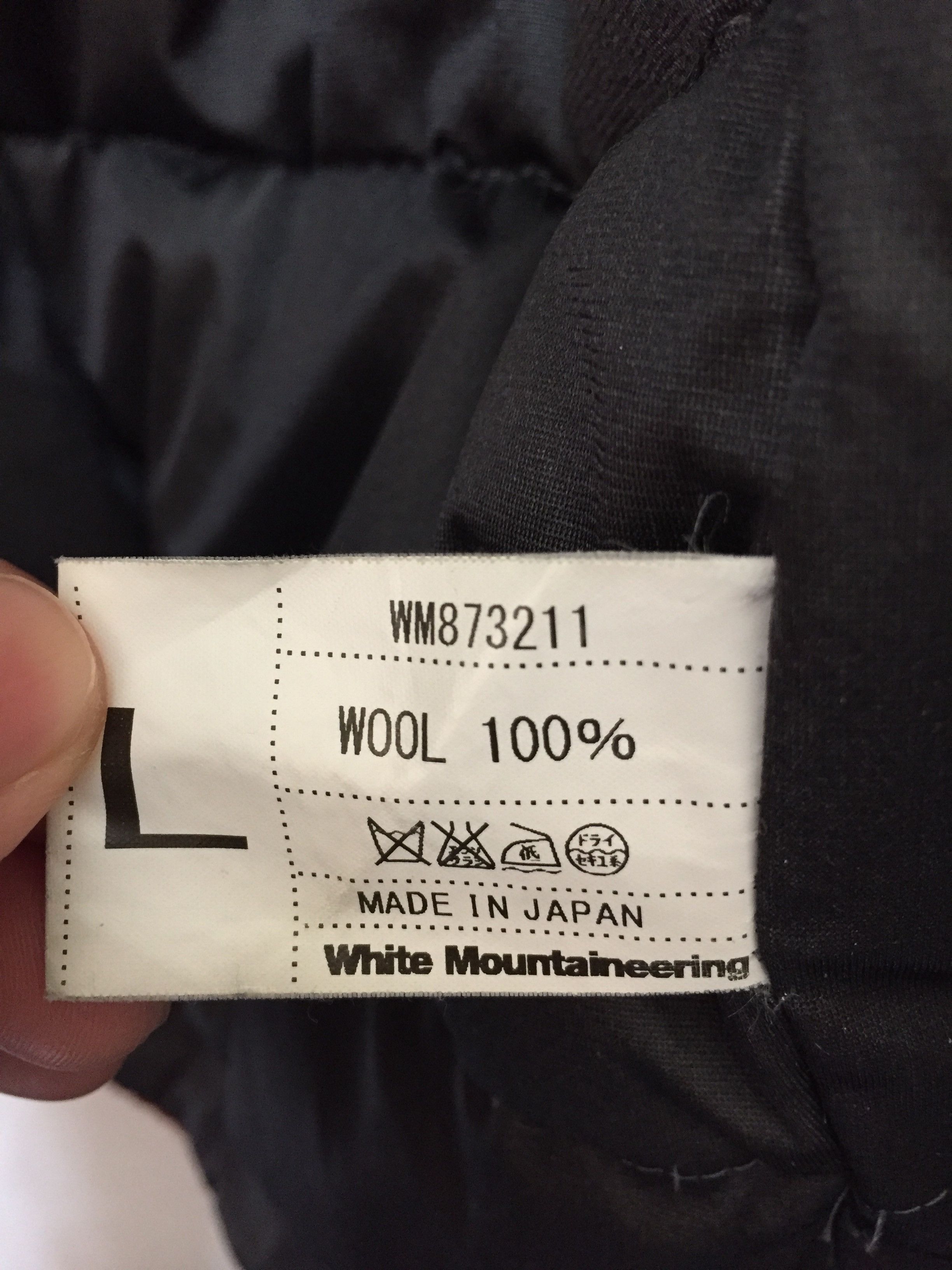 White Mountaineering knit Navajo native Windstopper puffer vest Size US M / EU 48-50 / 2 - 12 Thumbnail
