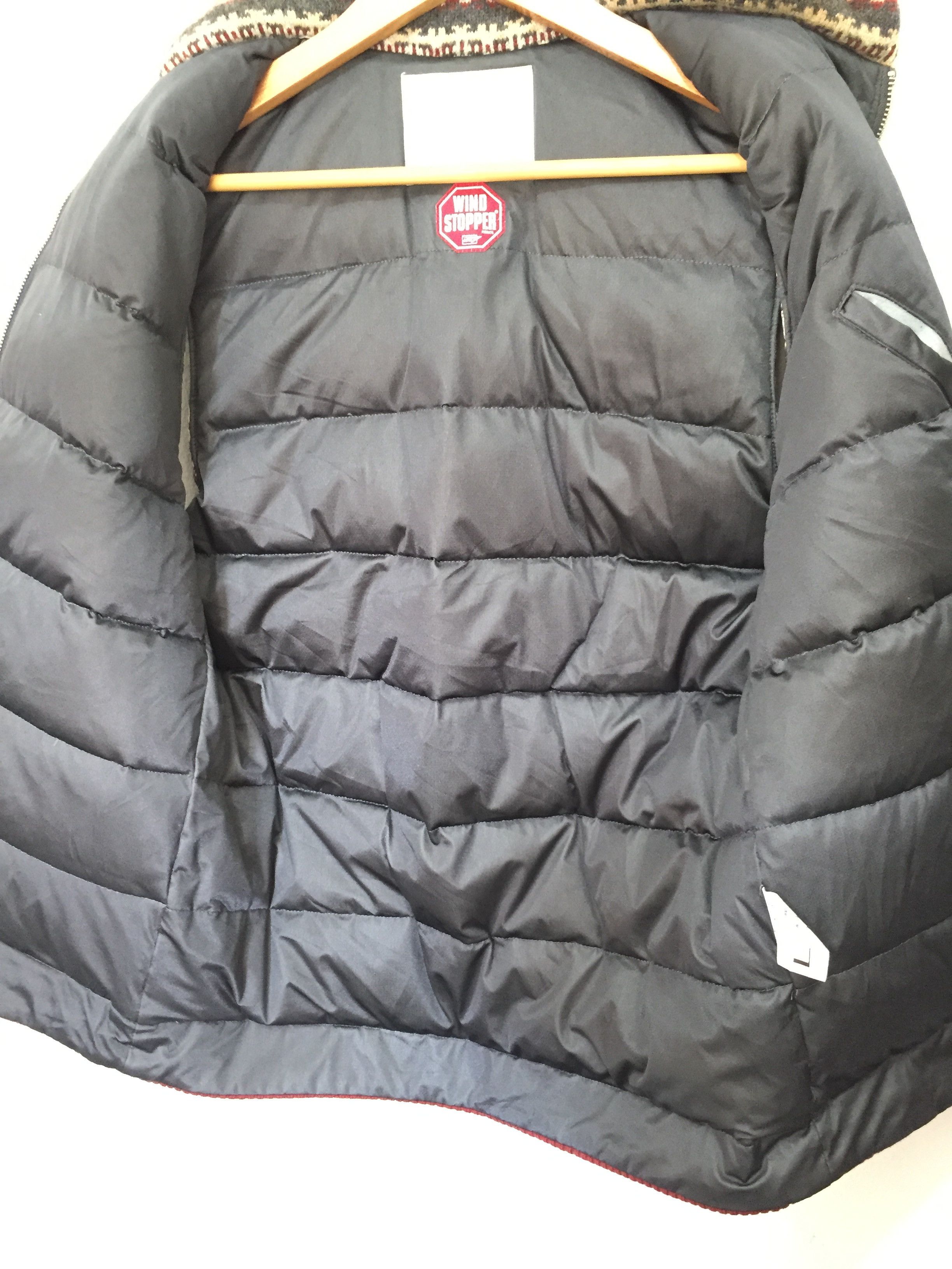 White Mountaineering knit Navajo native Windstopper puffer vest Size US M / EU 48-50 / 2 - 10 Thumbnail