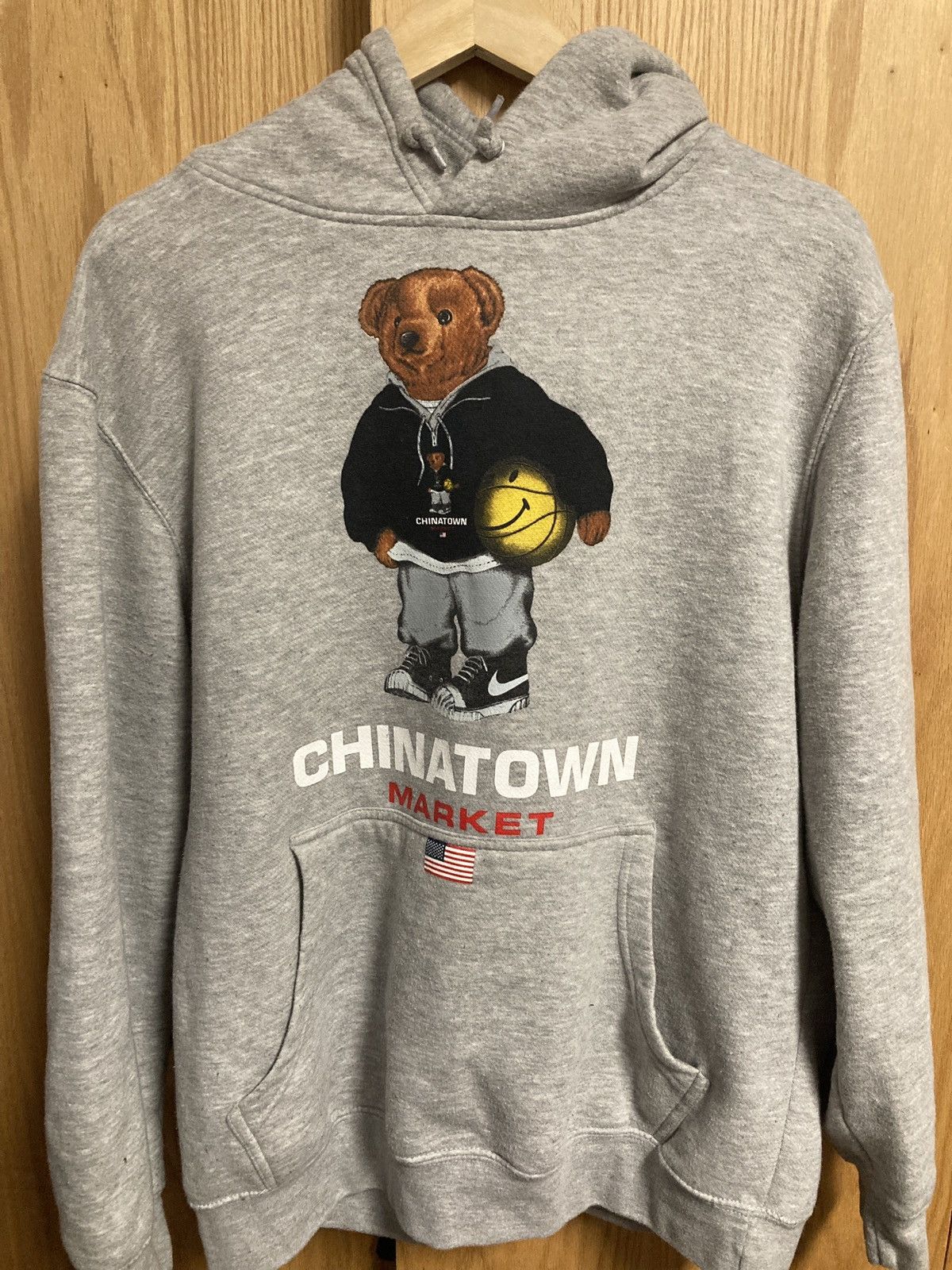 Chinatown market american bear hoodie sale
