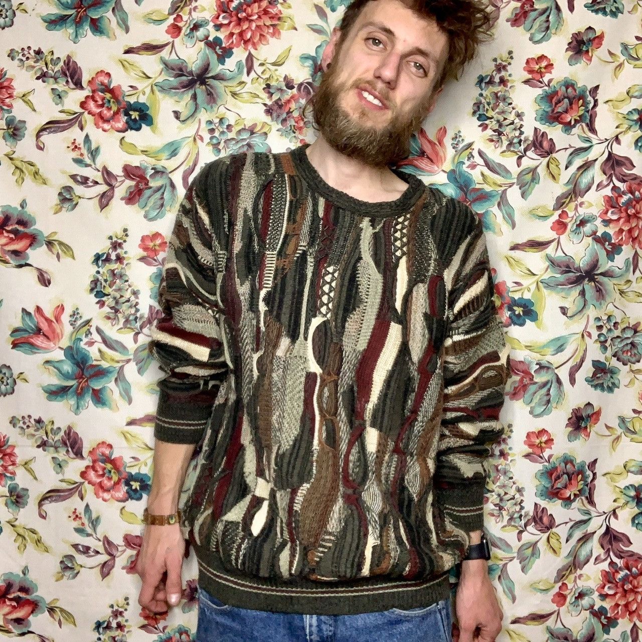 Croft Barrow vintage coogi esq knit sweater Grailed