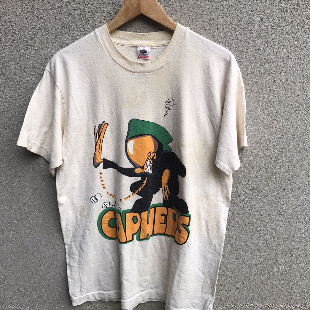 Vintage Vintage 90s CAPHEDS scene not herd streetwear Size US L / EU 52-54 / 3 - 2 Thumbnail