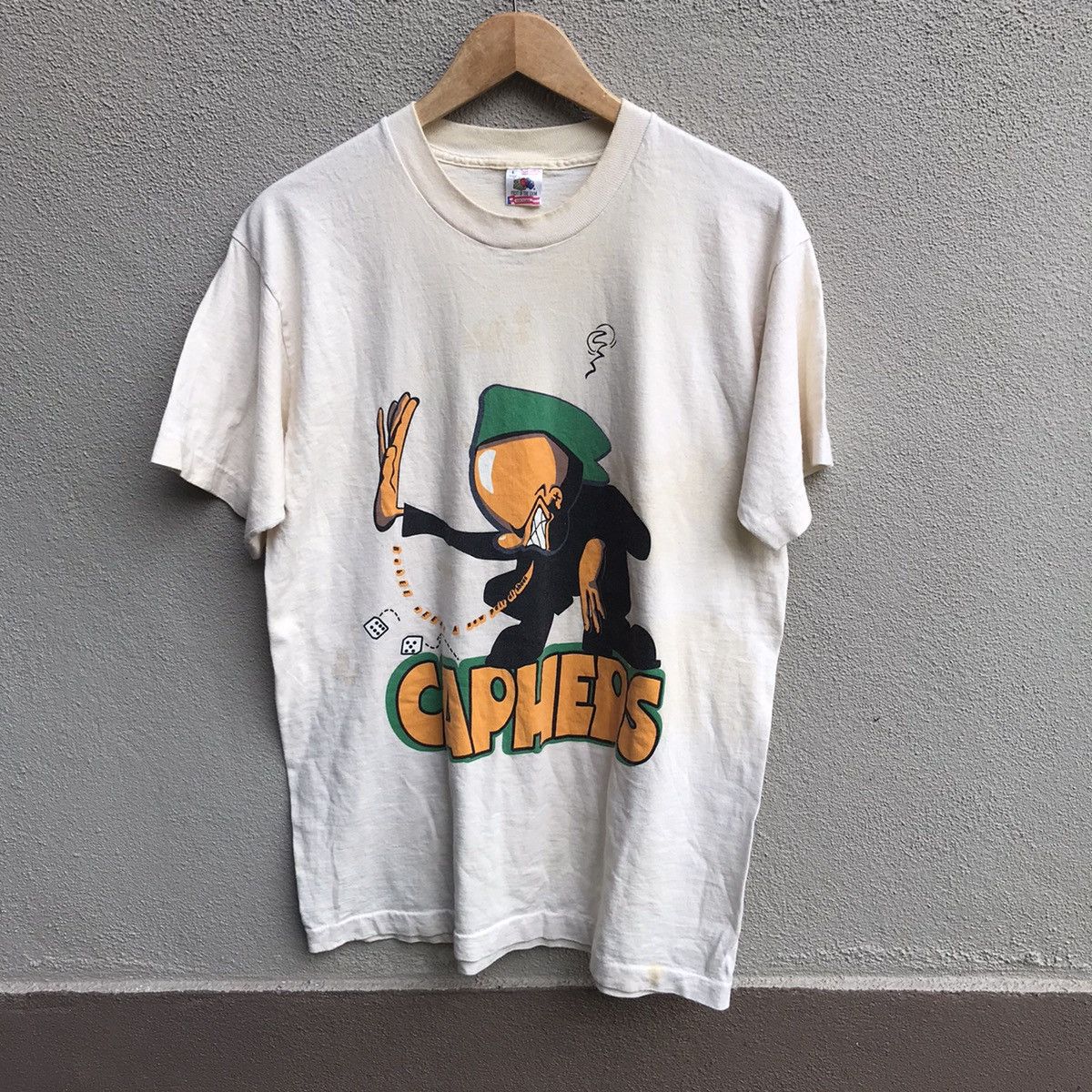 Vintage Vintage 90s CAPHEDS scene not herd streetwear Size US L / EU 52-54 / 3 - 1 Thumbnail