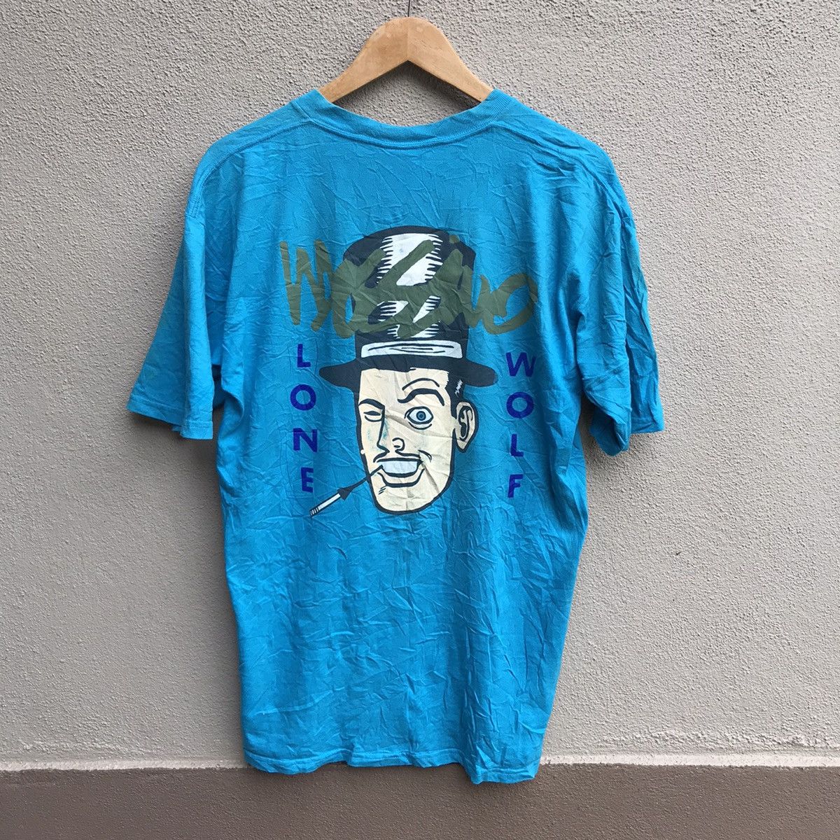 Mossimo × Vintage Vintage rare 90s MOSSIMO tee lone wolf graphic Size US L / EU 52-54 / 3 - 1 Thumbnail
