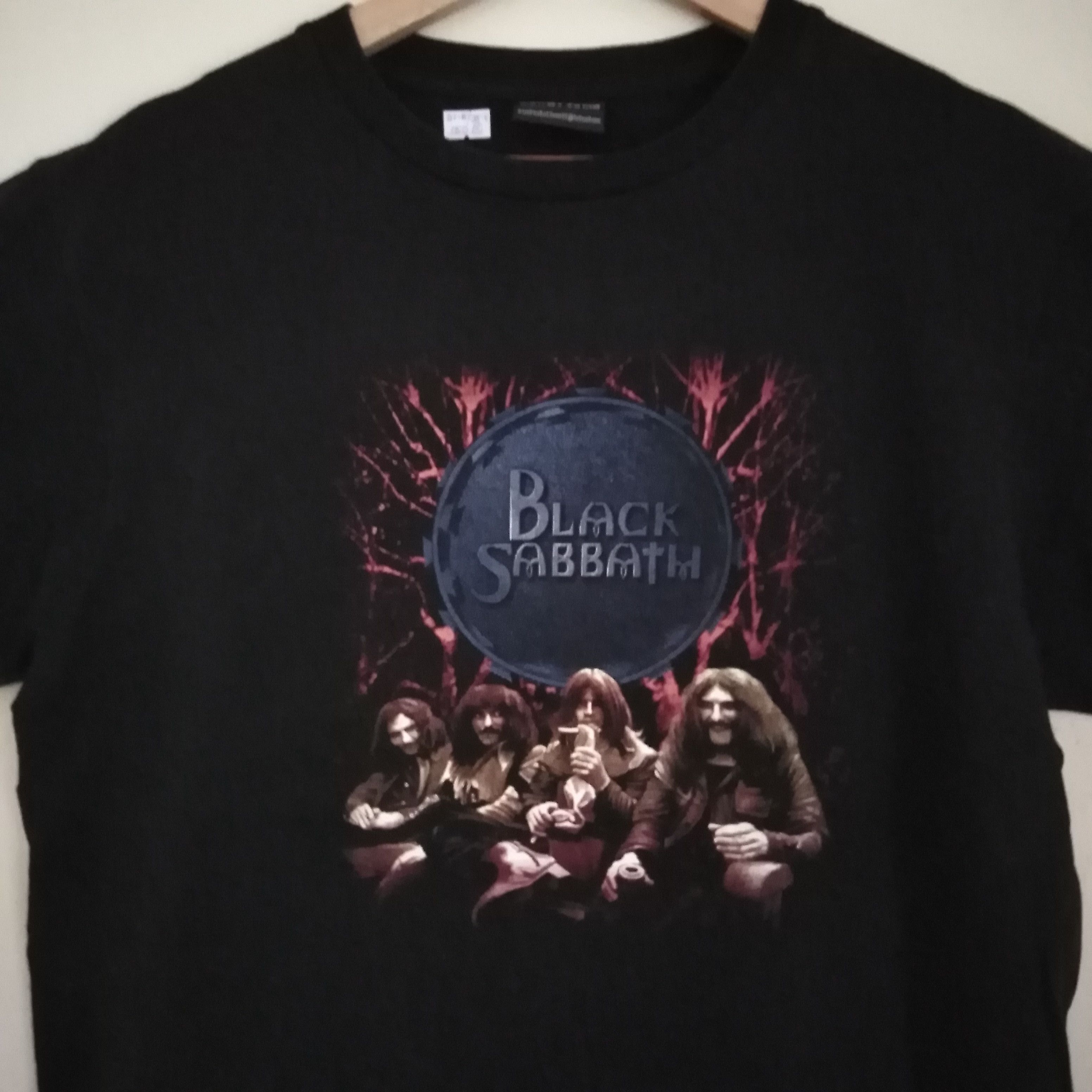 Band Tees × Vintage Vintage Black Sabbath Rock Band Tshirt Size US L / EU 52-54 / 3 - 2 Thumbnail