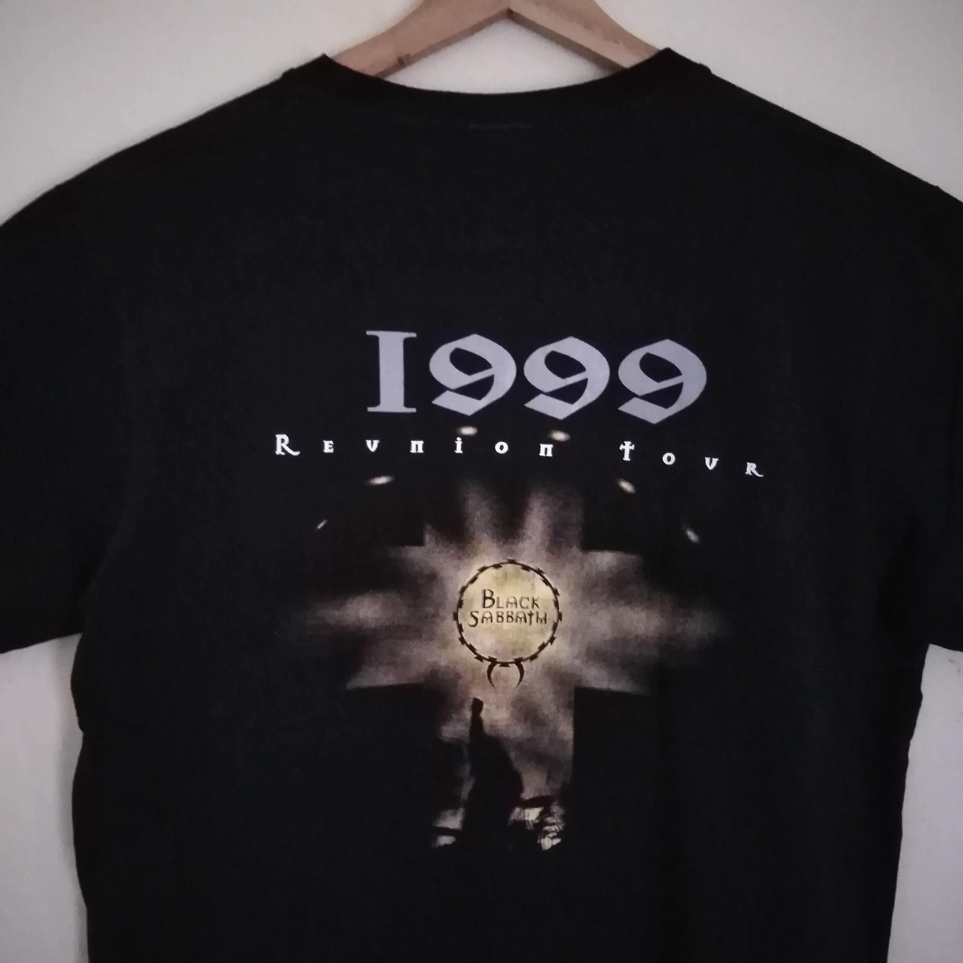 Band Tees × Vintage Vintage Black Sabbath Rock Band Tshirt Size US L / EU 52-54 / 3 - 4 Thumbnail