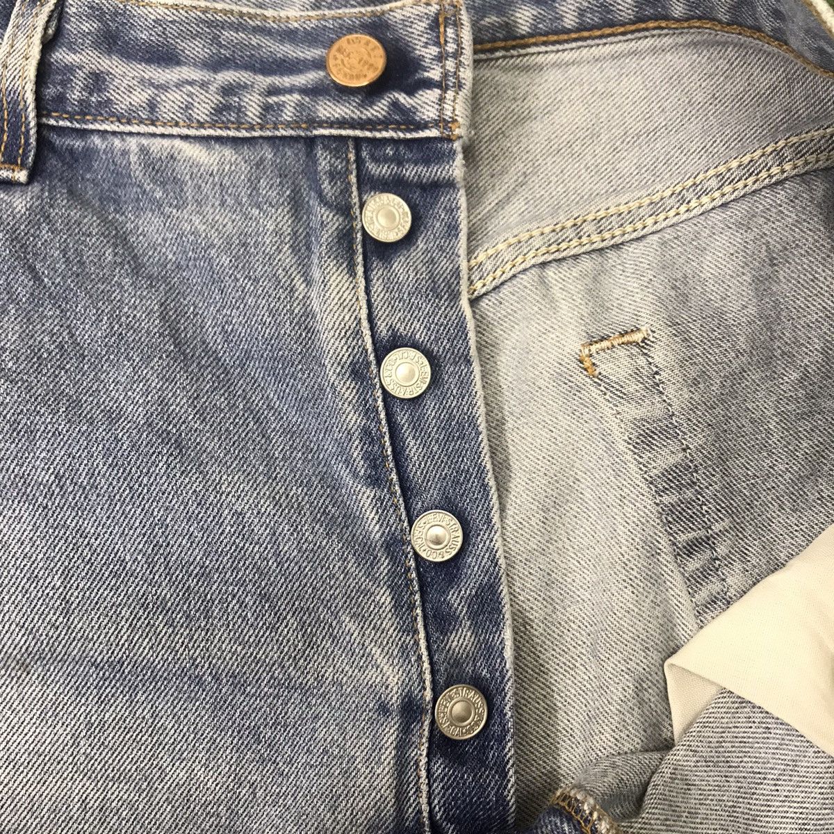 Levi's Vintage Levis 501xx DistresSEd Jeans Anniversary Size US 36 / EU 52 - 17 Thumbnail