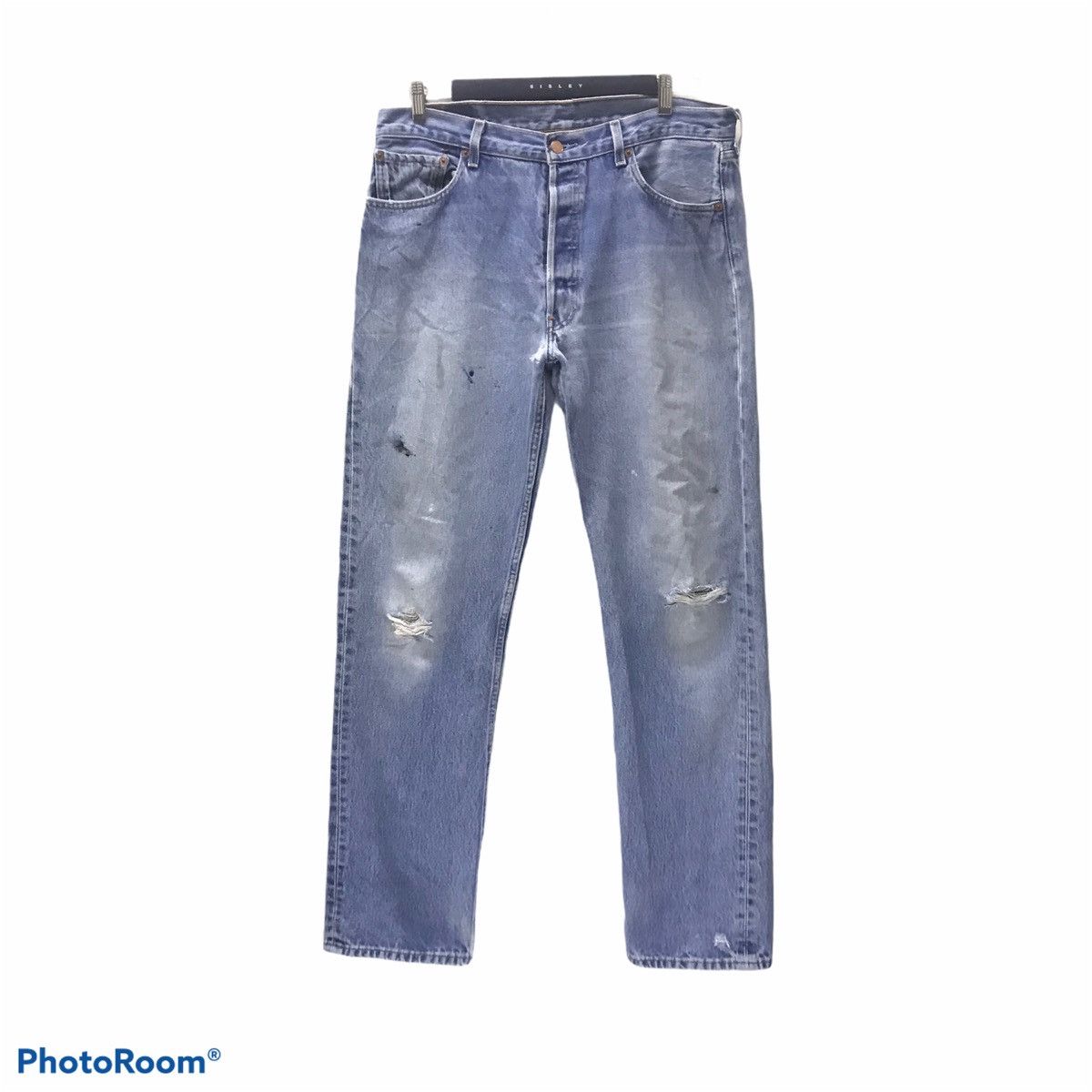 Levi's Vintage Levis 501xx DistresSEd Jeans Anniversary Size US 36 / EU 52 - 1 Thumbnail