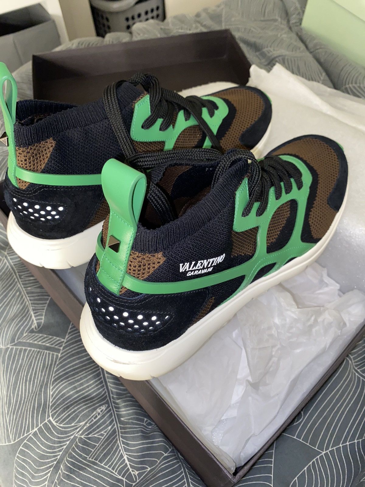 Valentino Valentino “Sound High” Sneaker size 12 Size US 12 / EU 45 - 2 Thumbnail