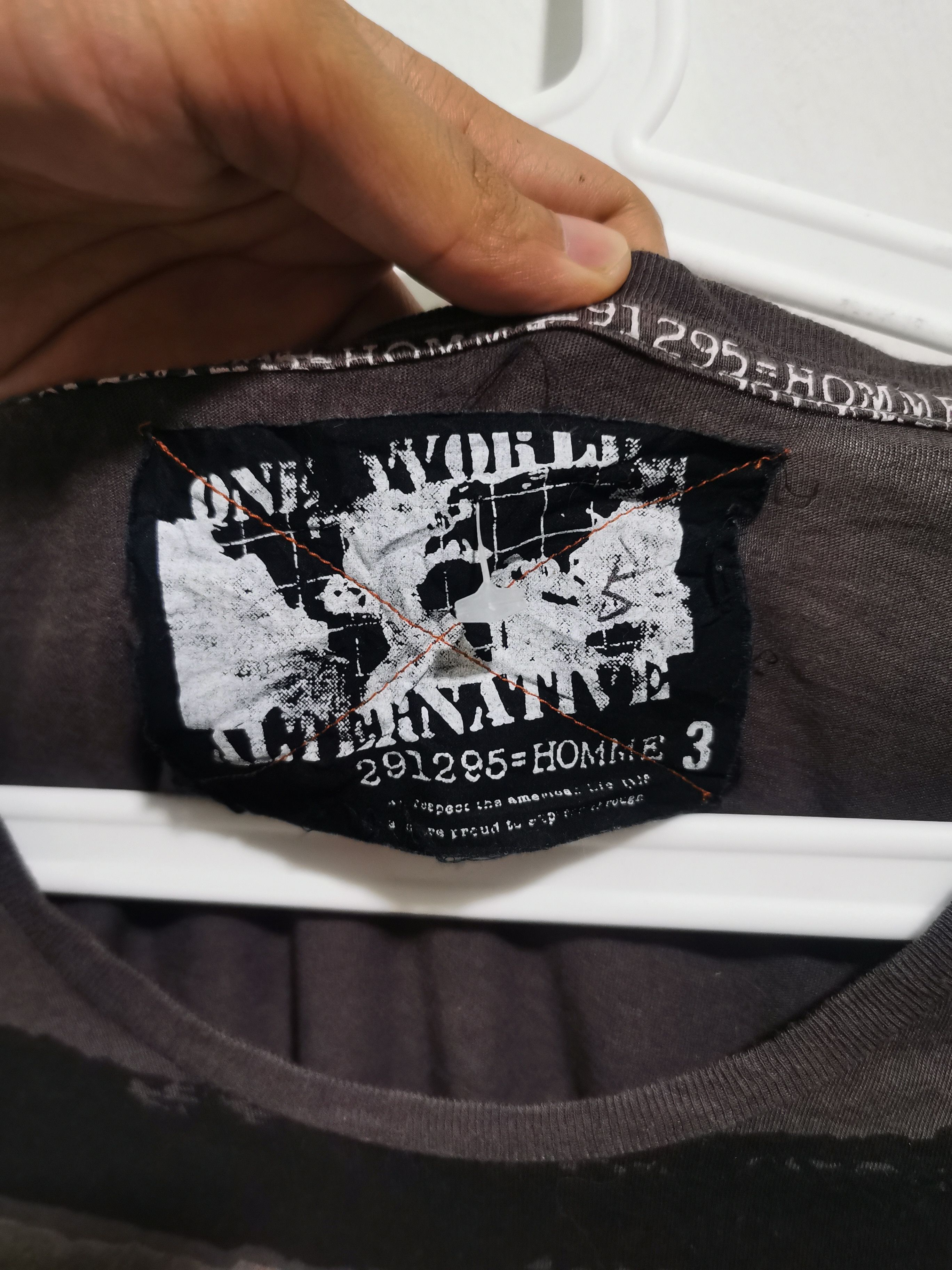 Japanese Brand 291299 = Homme Striped Kate Moss Tees Hypebeaast Size US L / EU 52-54 / 3 - 5 Thumbnail