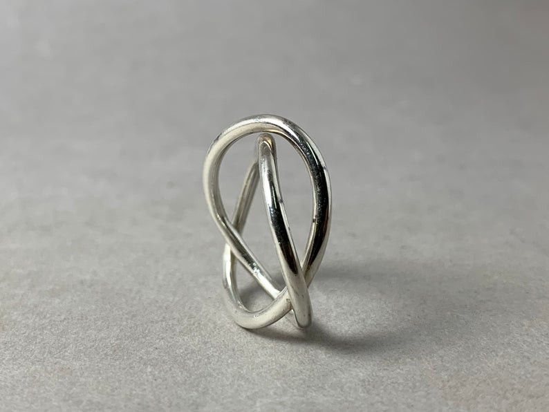 Handmade Spiral Ring with 925 Sterling Silver, Handmade Ring, Size ONE SIZE - 3 Thumbnail