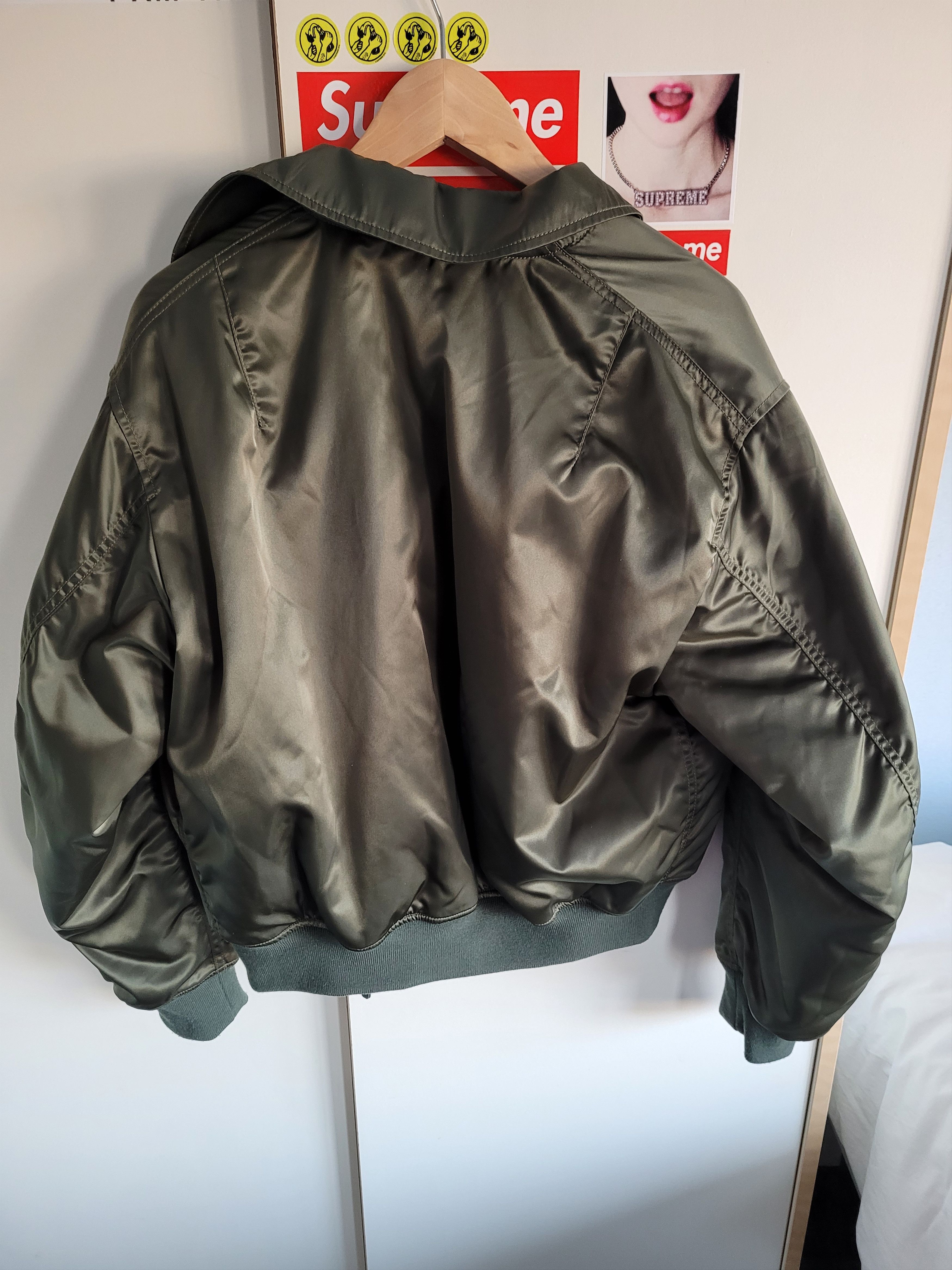 Gosha Rubchinskiy Gosha Rubchinskiy MA-1 Bomber Jacket Green | Grailed