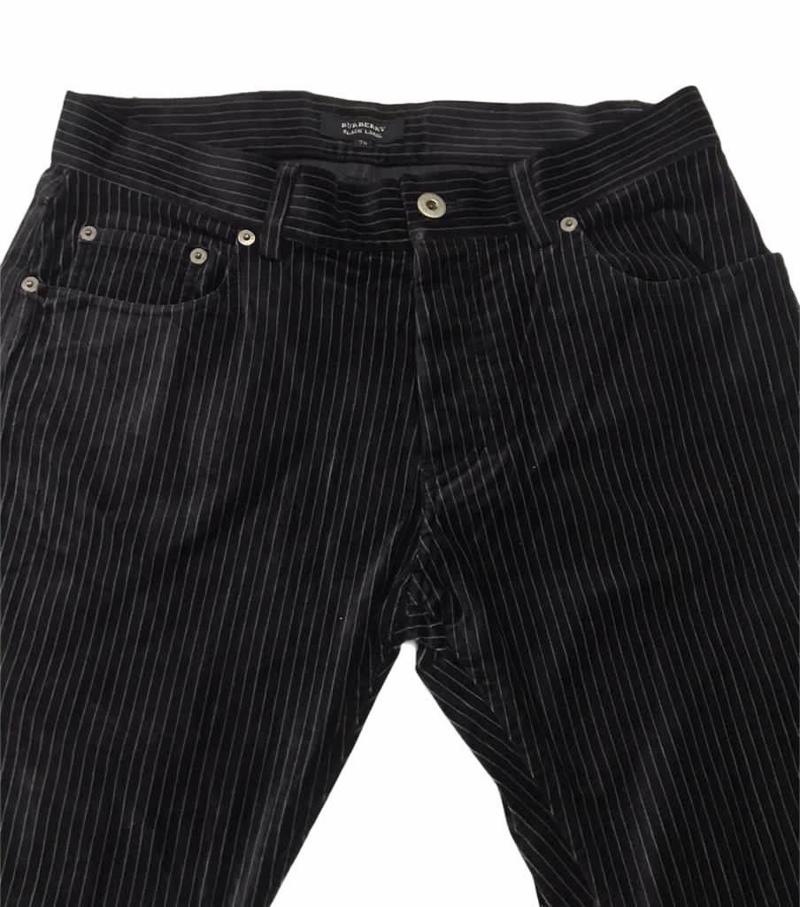 Burberry Burberry Velvet Stripe Pants Size US 31 - 4 Thumbnail