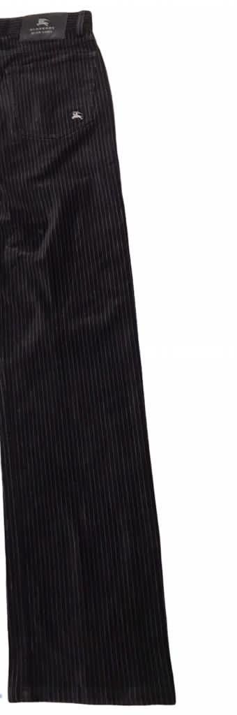 Burberry Burberry Velvet Stripe Pants Size US 31 - 9 Thumbnail