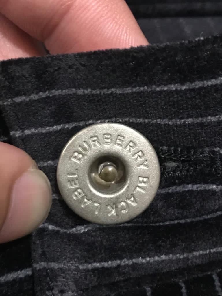 Burberry Burberry Velvet Stripe Pants Size US 31 - 6 Thumbnail
