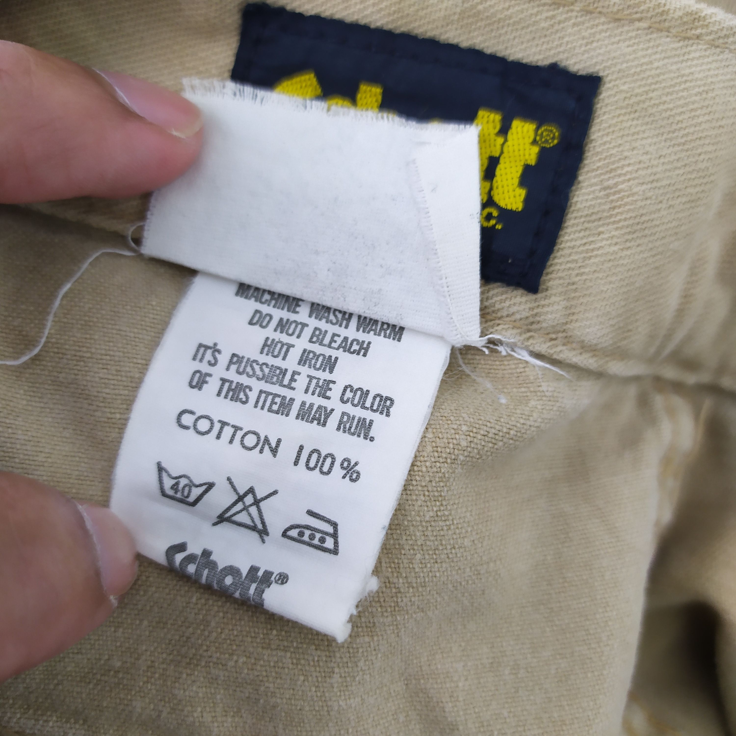 Schott × Vintage VINTAGE SCHOTT BAGGY BUSH PANTS Size US 32 / EU 48 - 15 Thumbnail