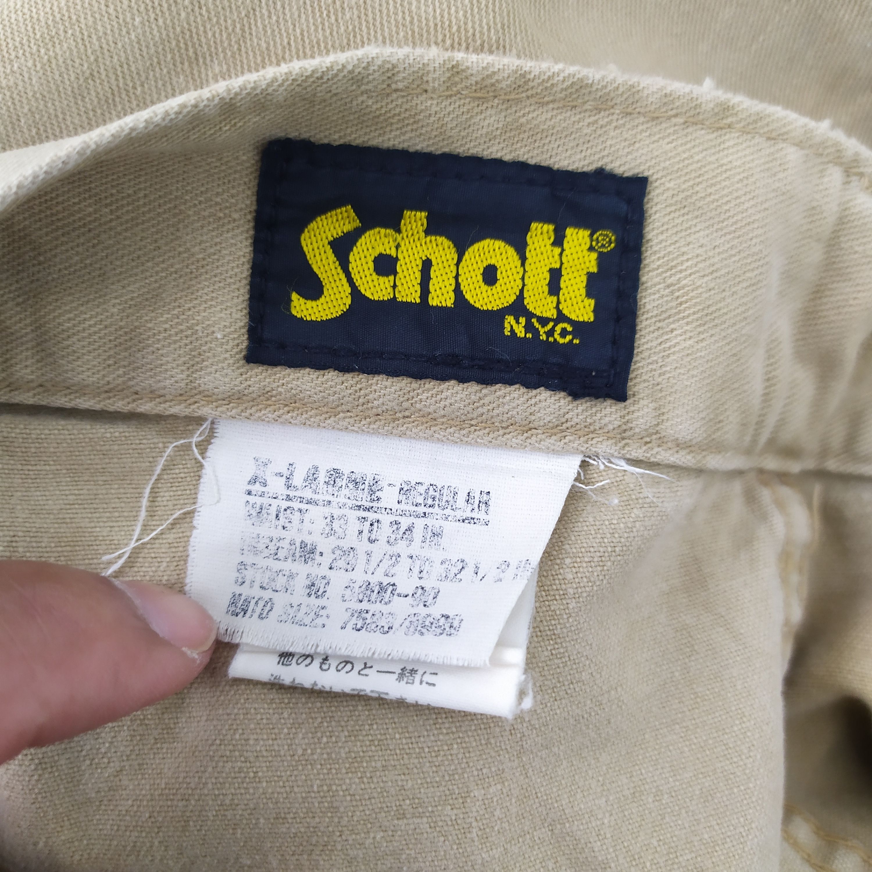 Schott × Vintage VINTAGE SCHOTT BAGGY BUSH PANTS Size US 32 / EU 48 - 14 Thumbnail