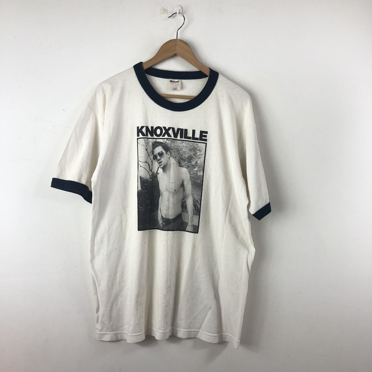 Movie × Vintage Vtg Johnny Knoxville Jackass Shirt Ringer
