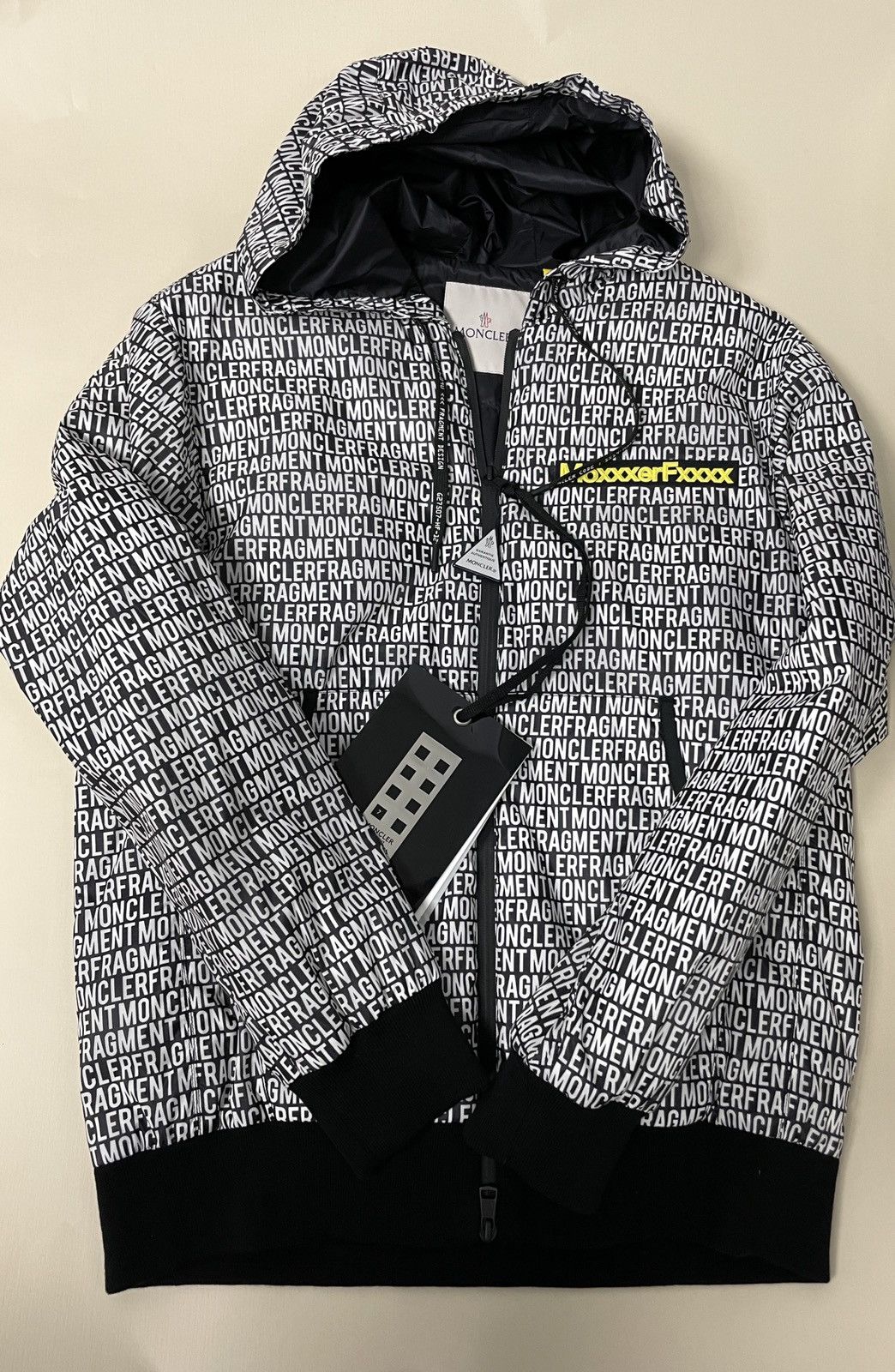 Rap jacket Moncler Genius 7 : Fragment Hiroshi Fujiwara