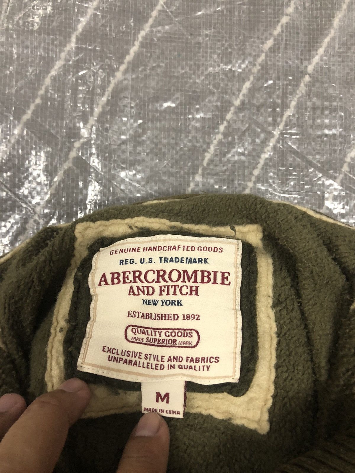 Abercrombie & Fitch × Vintage Vintage Abercombie & Fitch Spellout Hoodie Size US L / EU 52-54 / 3 - 5 Thumbnail
