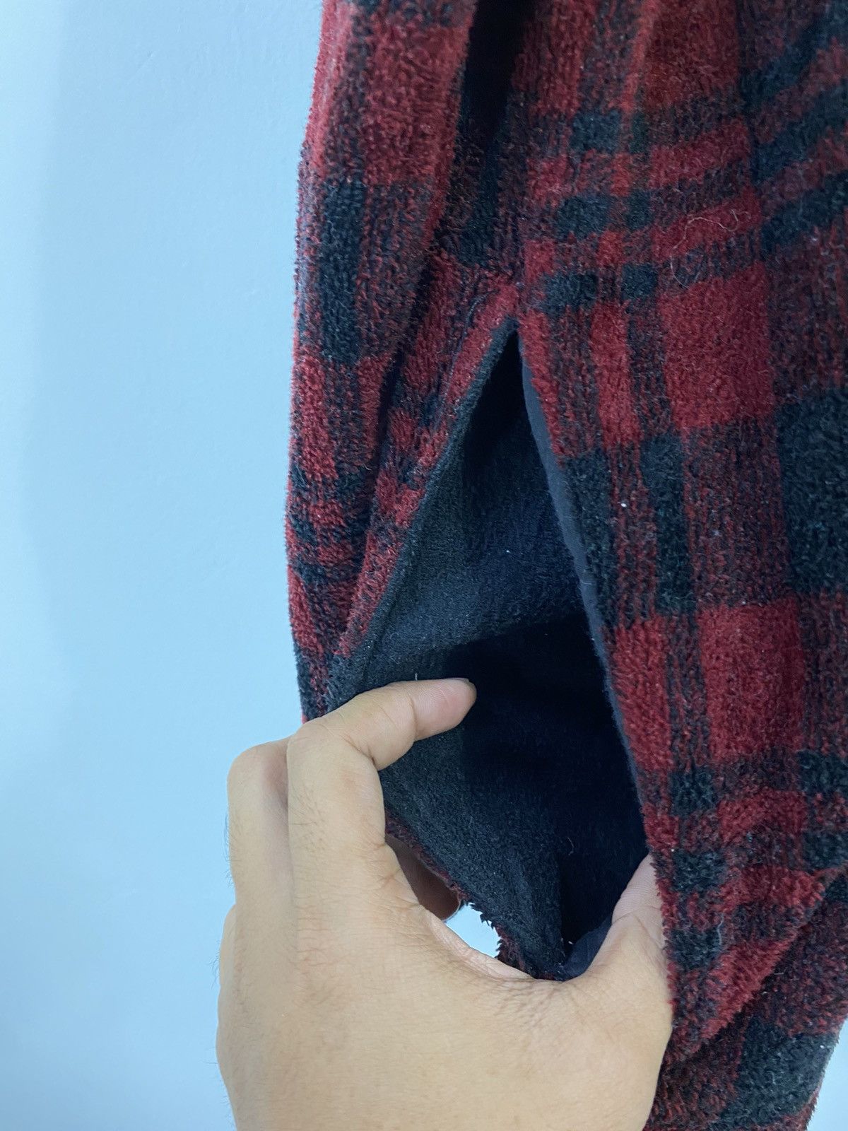 L.L. Bean Vintage L.L. Bean Fleece Jacket Tartan Design Size US M / EU 48-50 / 2 - 6 Thumbnail